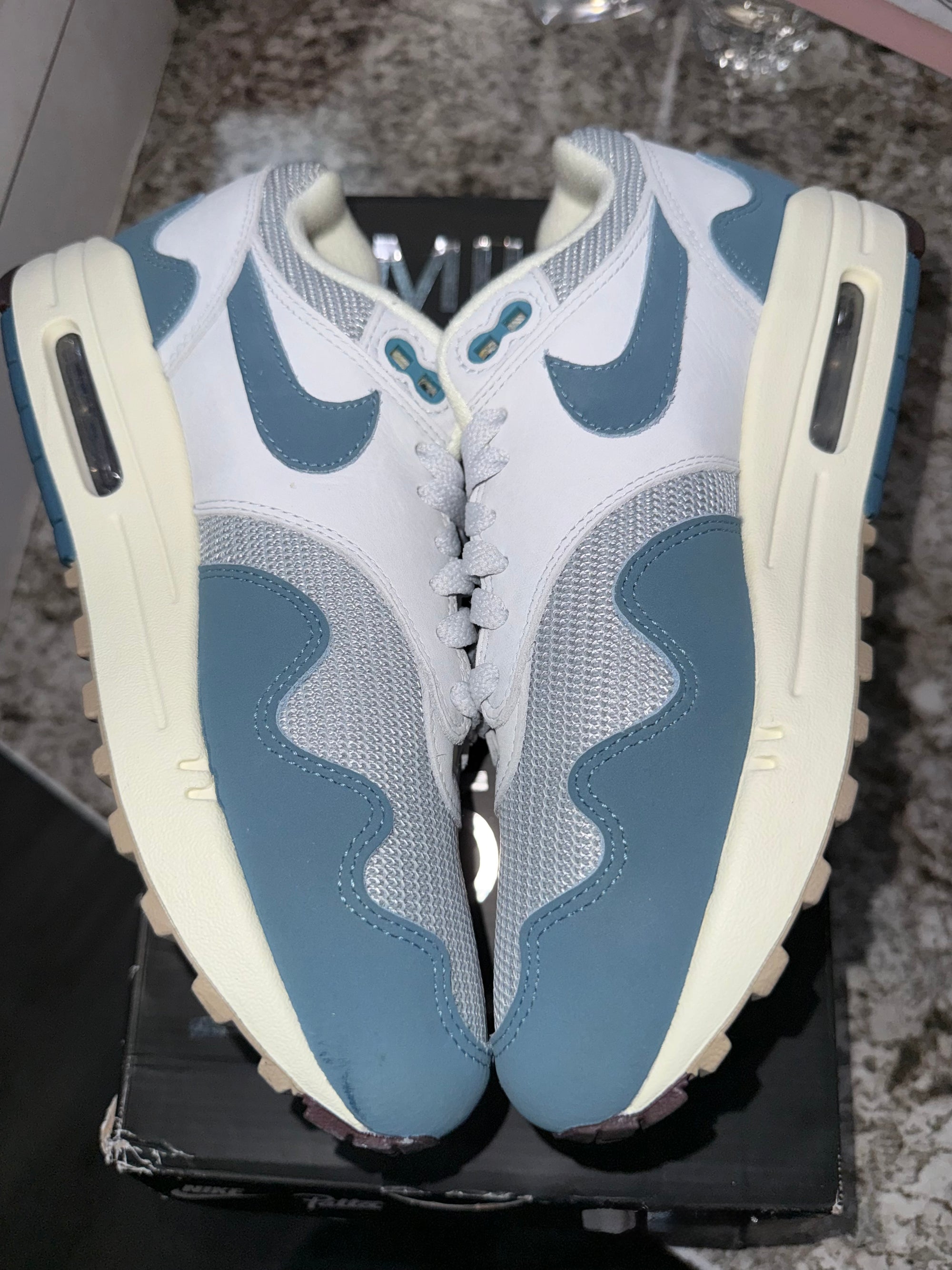 Nike Air Max 1 Patta Waves Noise Aqua (without Bracelet)