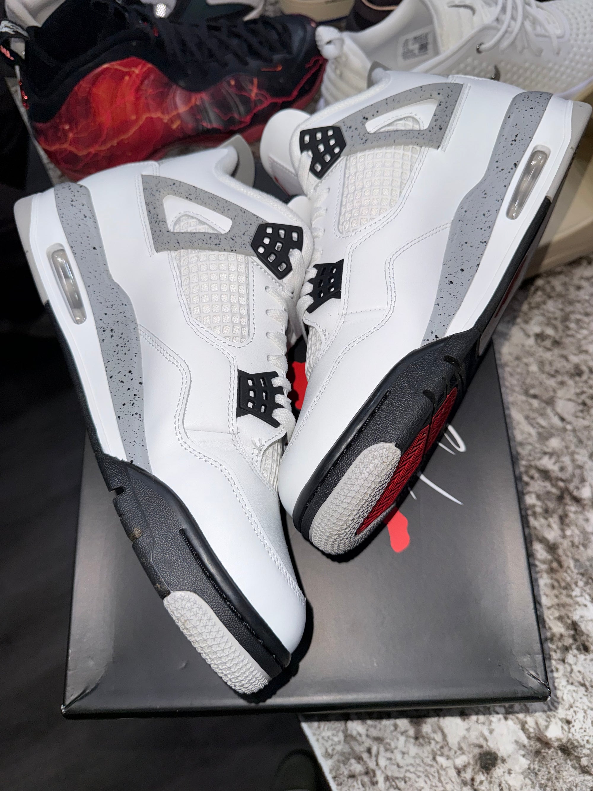 Jordan 4 Retro White Cement (2025)