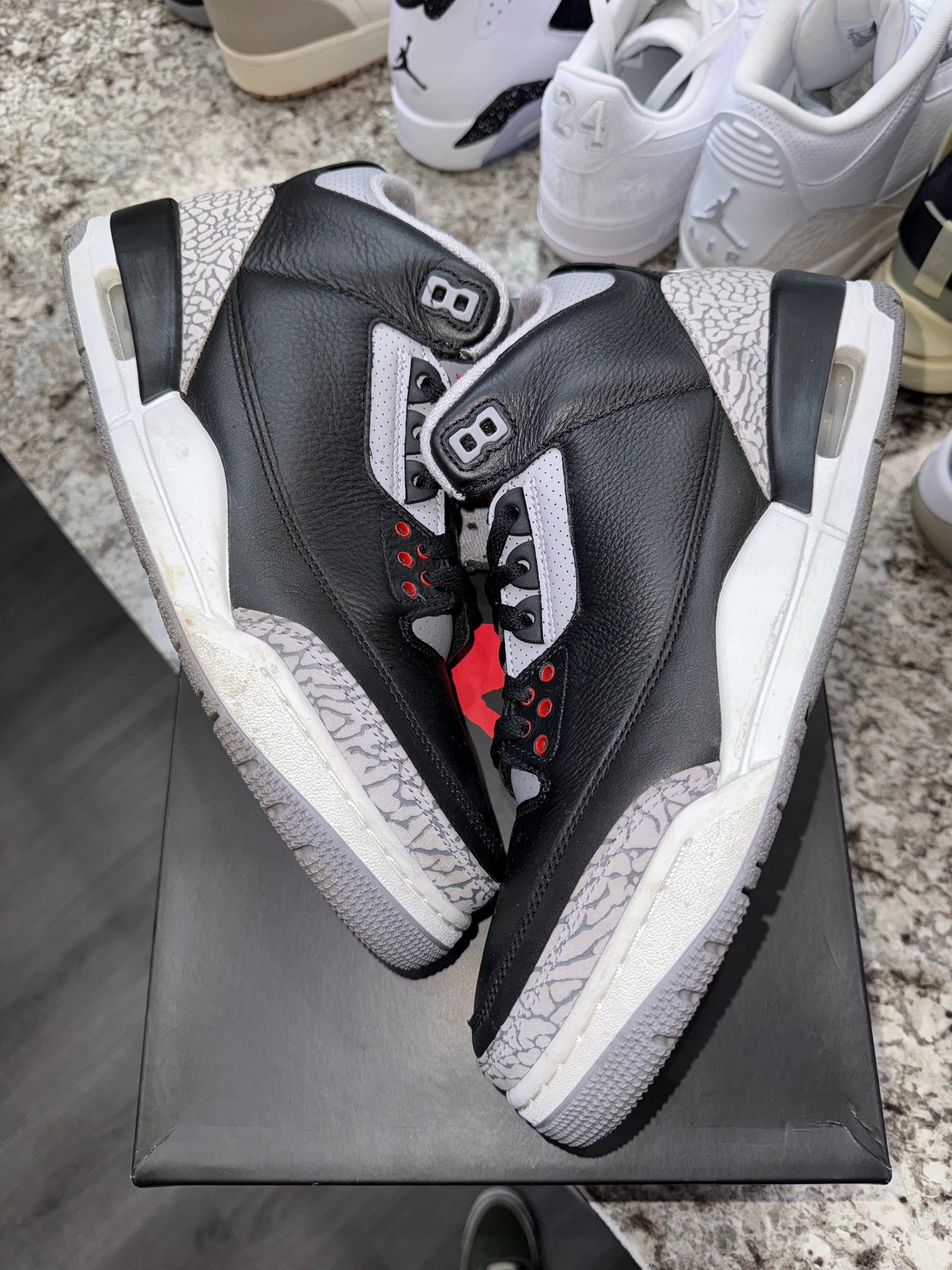 Jordan 3 Retro OG Black Cement (2024)