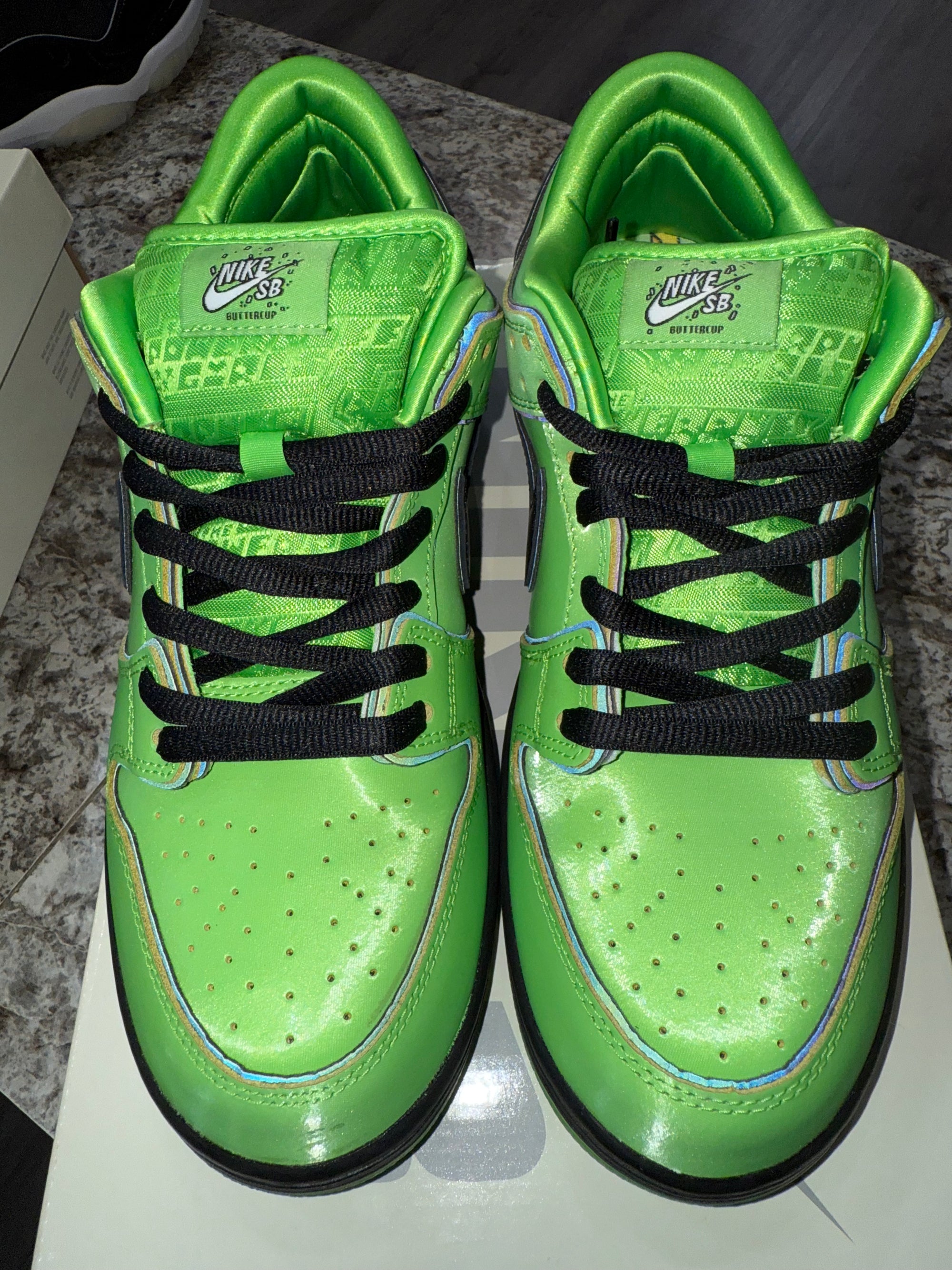 Nike SB Dunk Low The Powerpuff Girls Buttercup