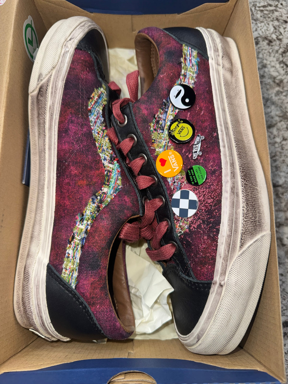 Vans Old Skool 36 LX Souvenir Burgundy