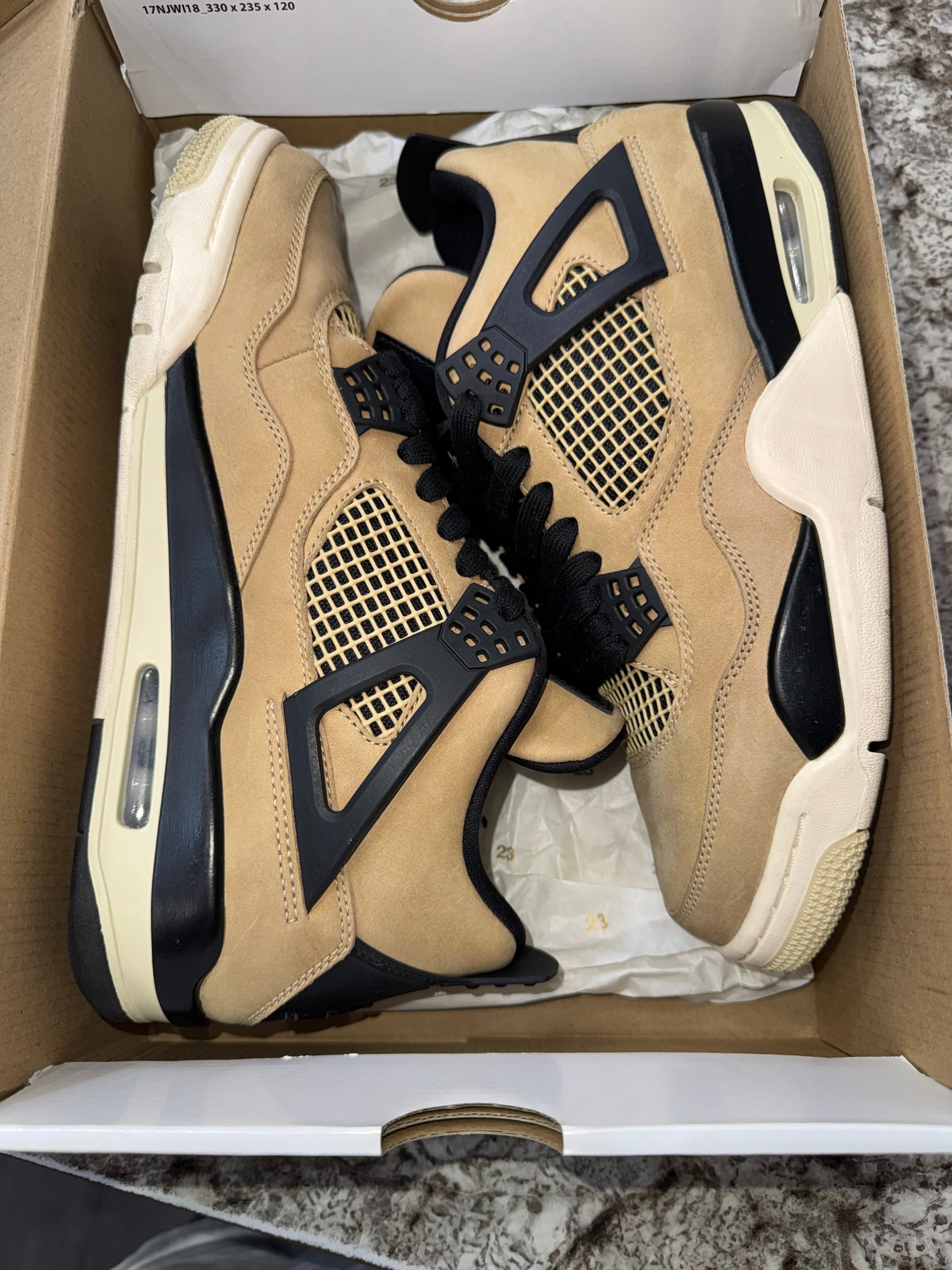 Jordan 4 Retro Fossil (Women's)