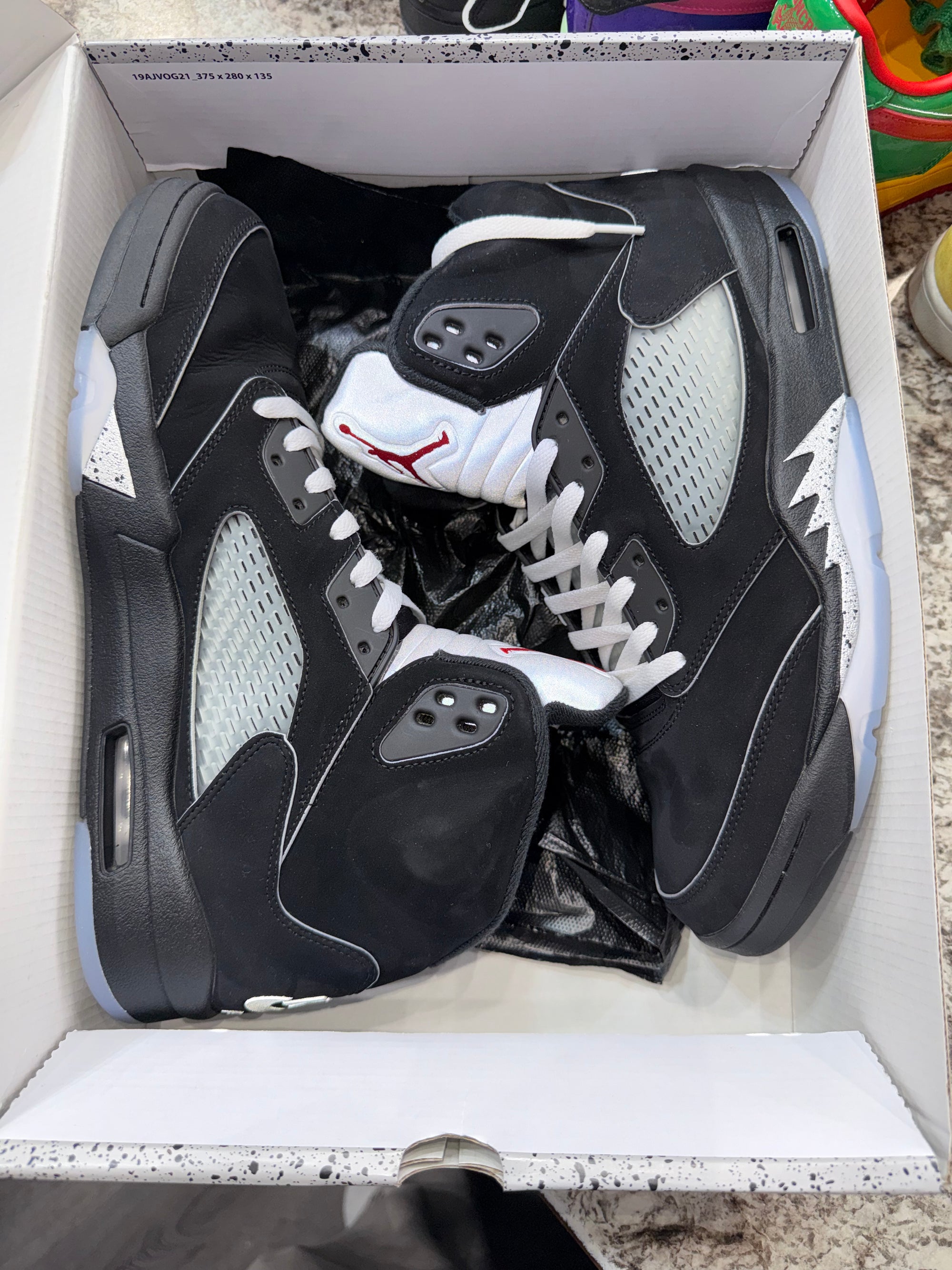 Jordan 5 Retro OG Black Metallic Reimagined