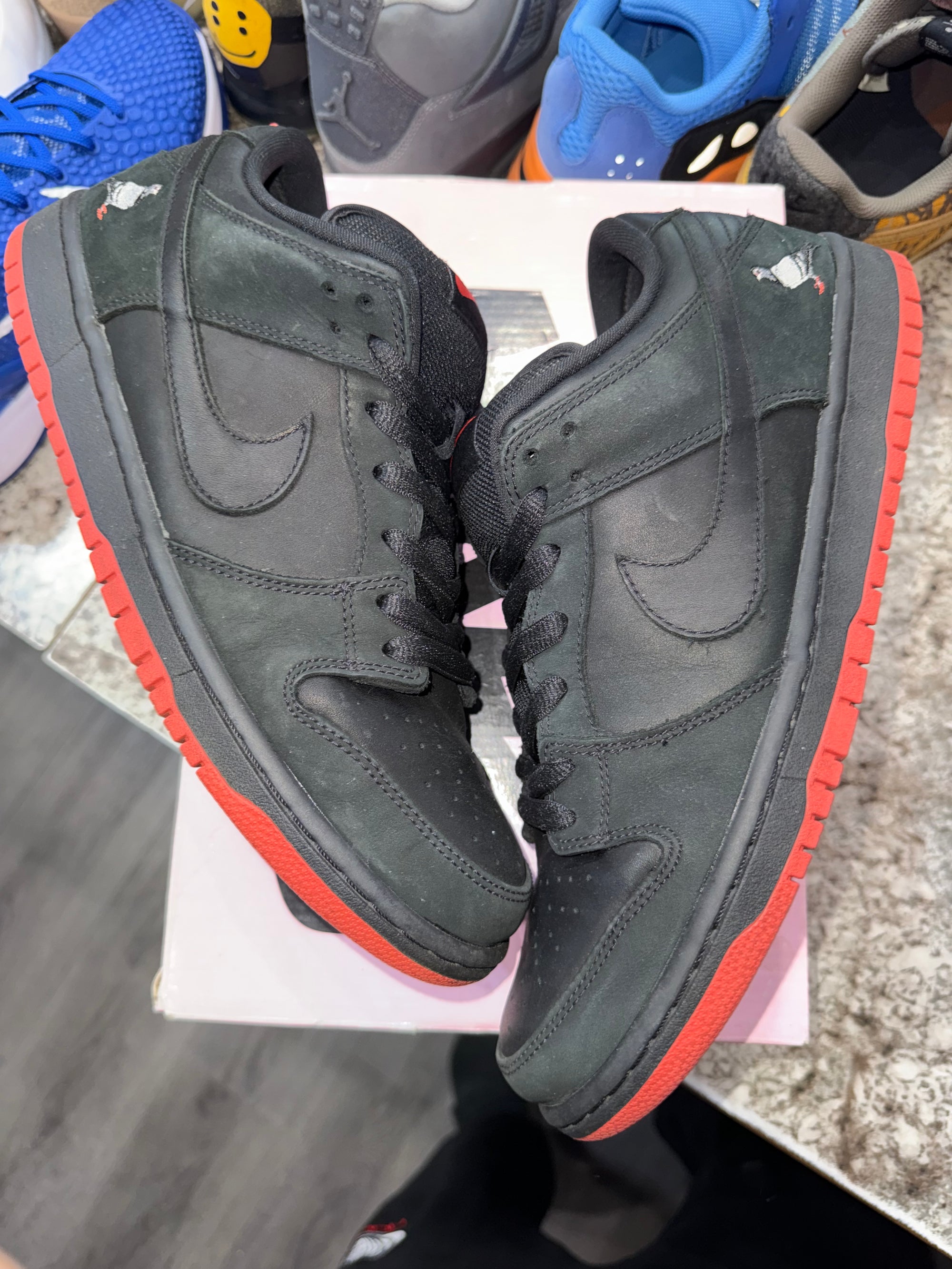 Nike SB Dunk Low Black Pigeon