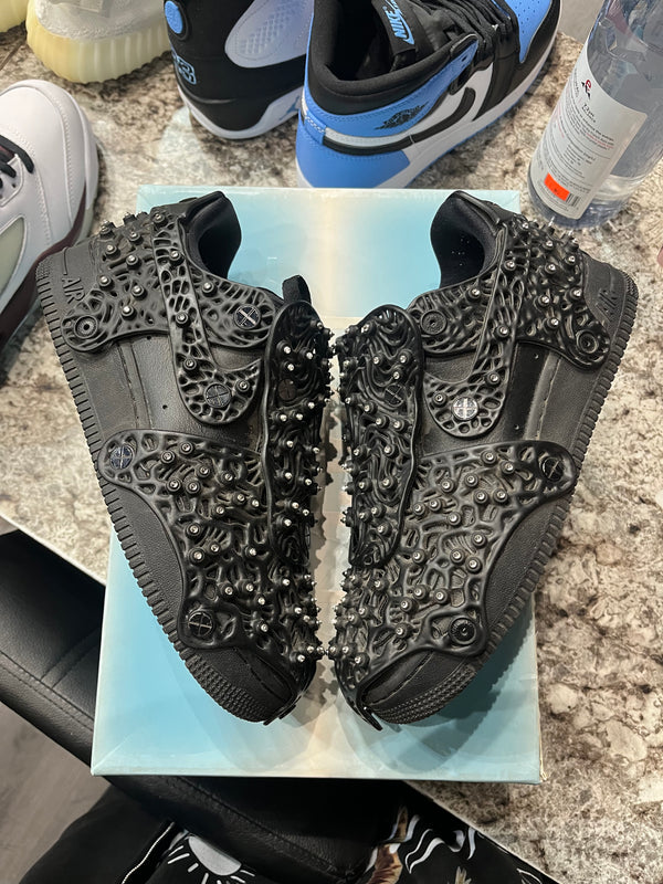 Nike Air Force 1 Low Swarovski Retroreflective Crystals Black (Women's)