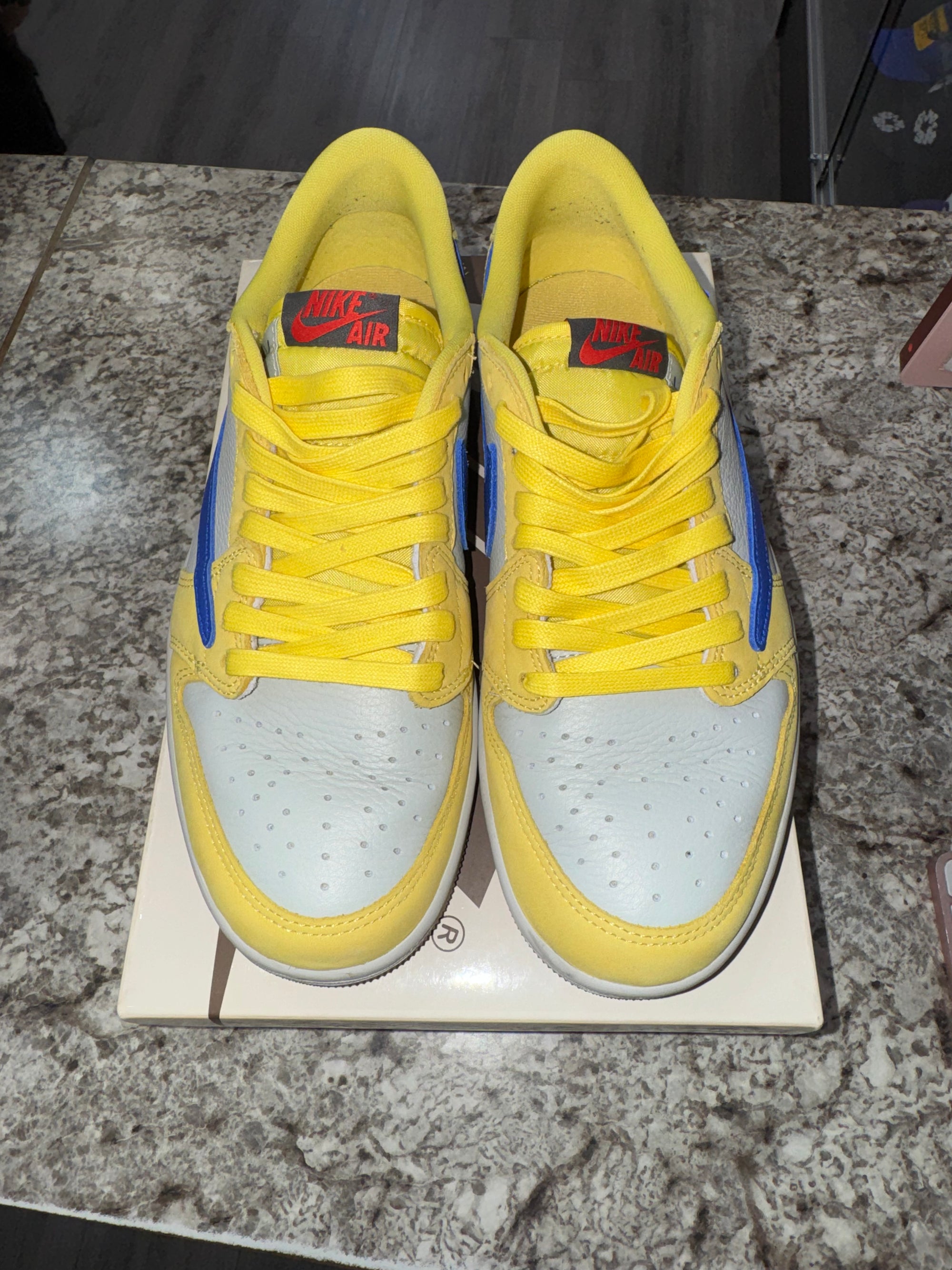 Jordan 1 Retro Low OG SP Travis Scott Canary (Women's)