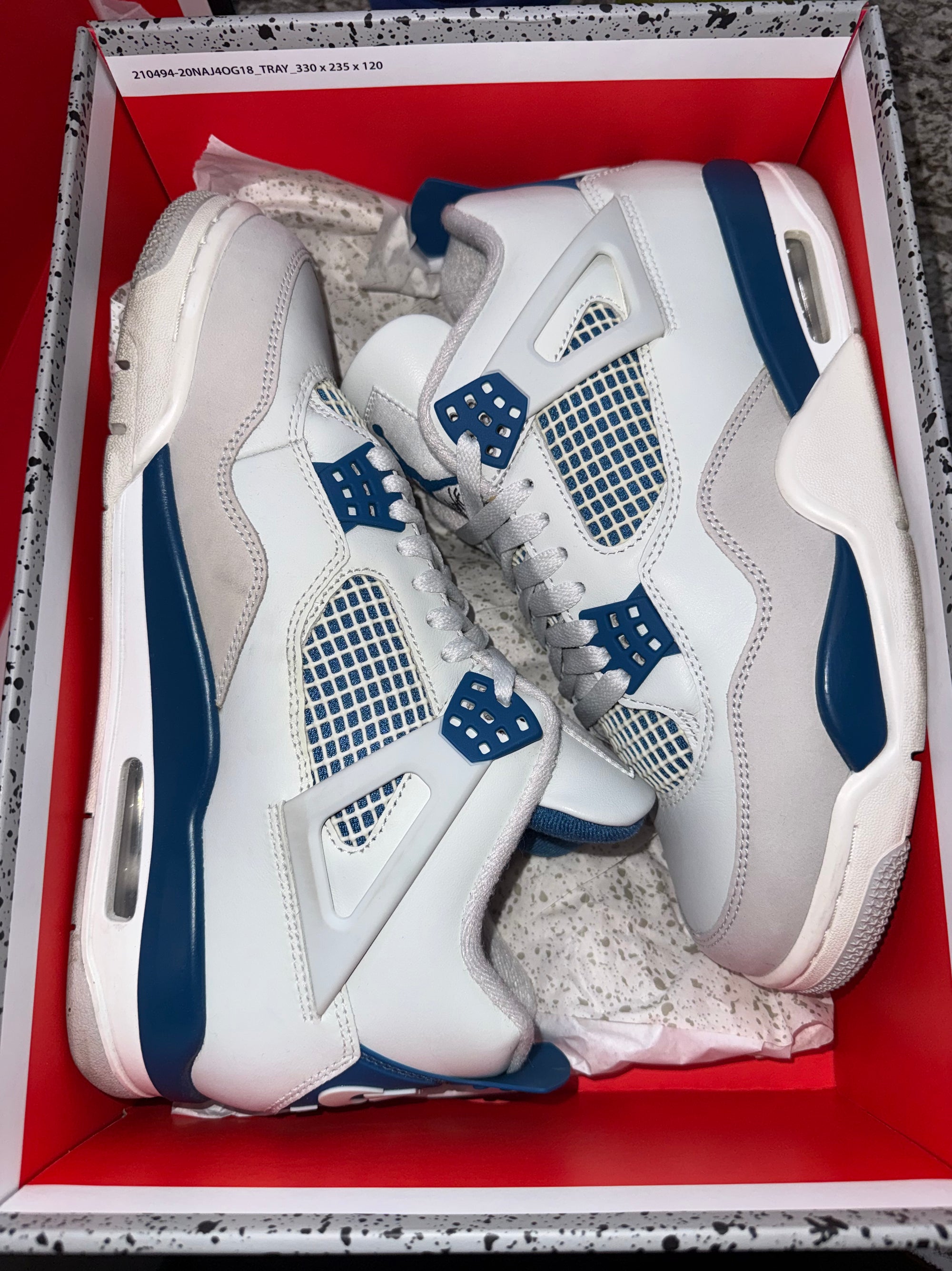 Jordan 4 Retro Military Blue (2024)