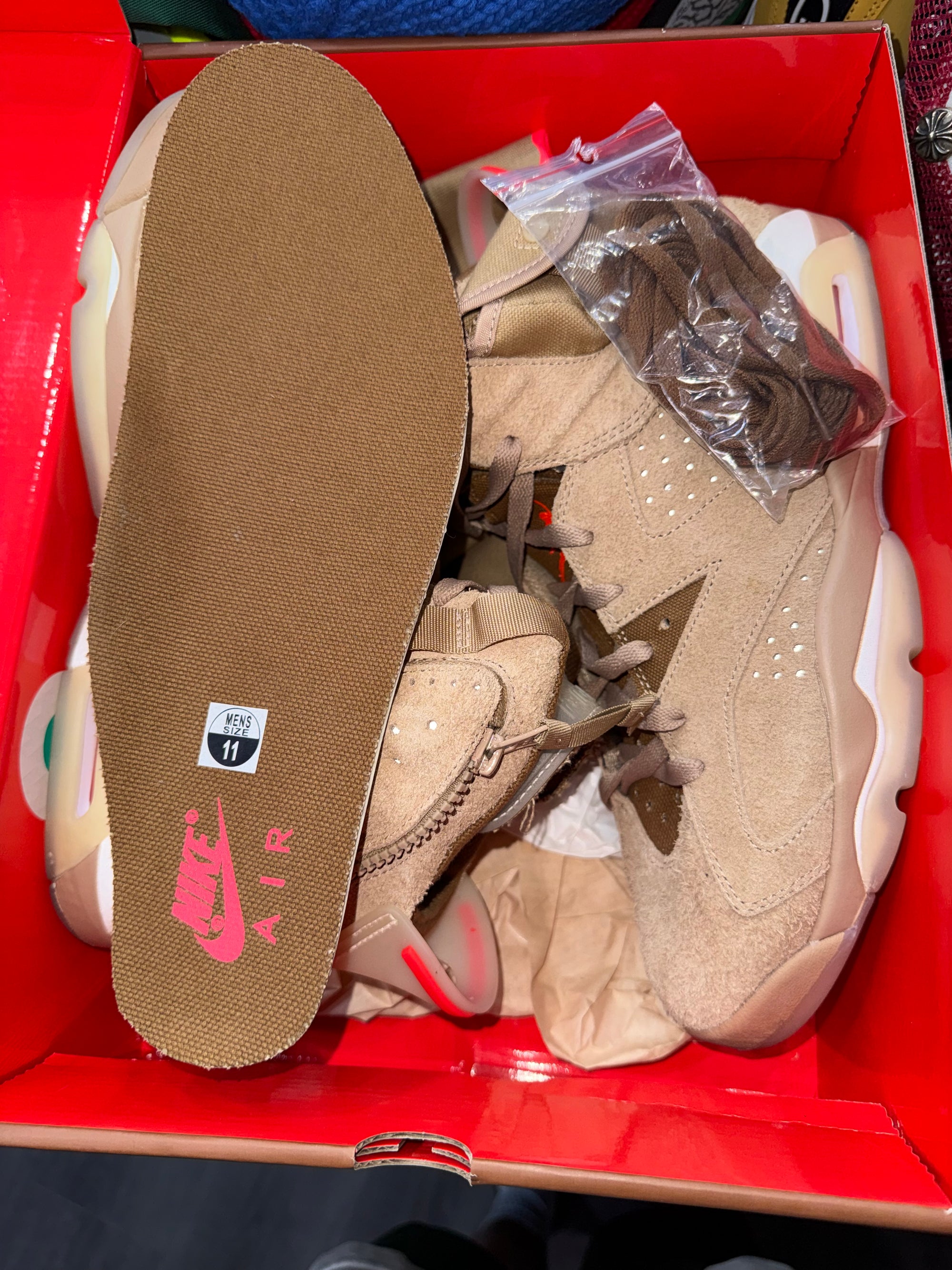 Jordan 6 Retro Travis Scott British Khaki