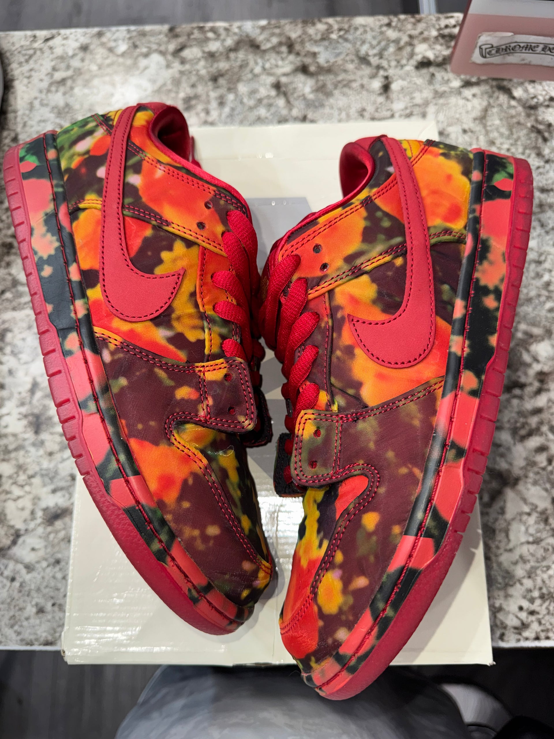 Nike SB Dunk Low The Wizard of Oz Poppy Field