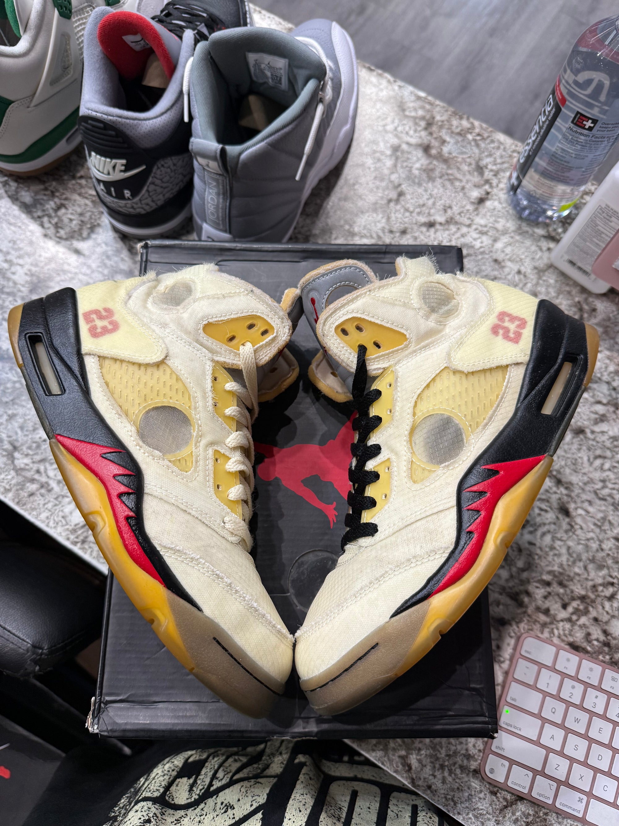 Jordan 5 Retro Off-White Sail