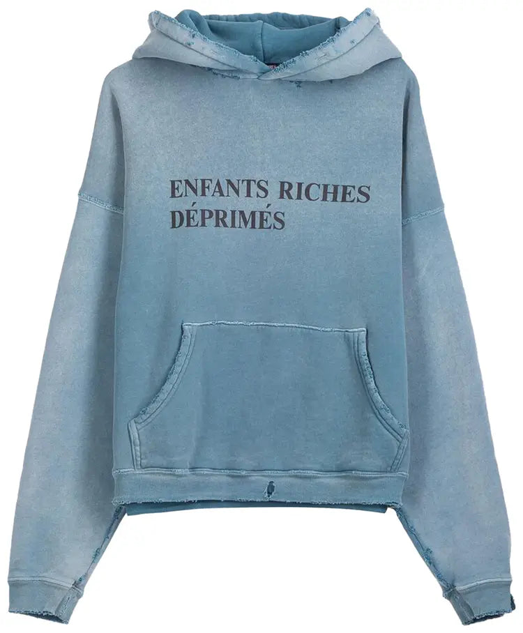 Enfants Riches Déprimés Classic Logo Hoodie 'Sun Faded Aqua'
