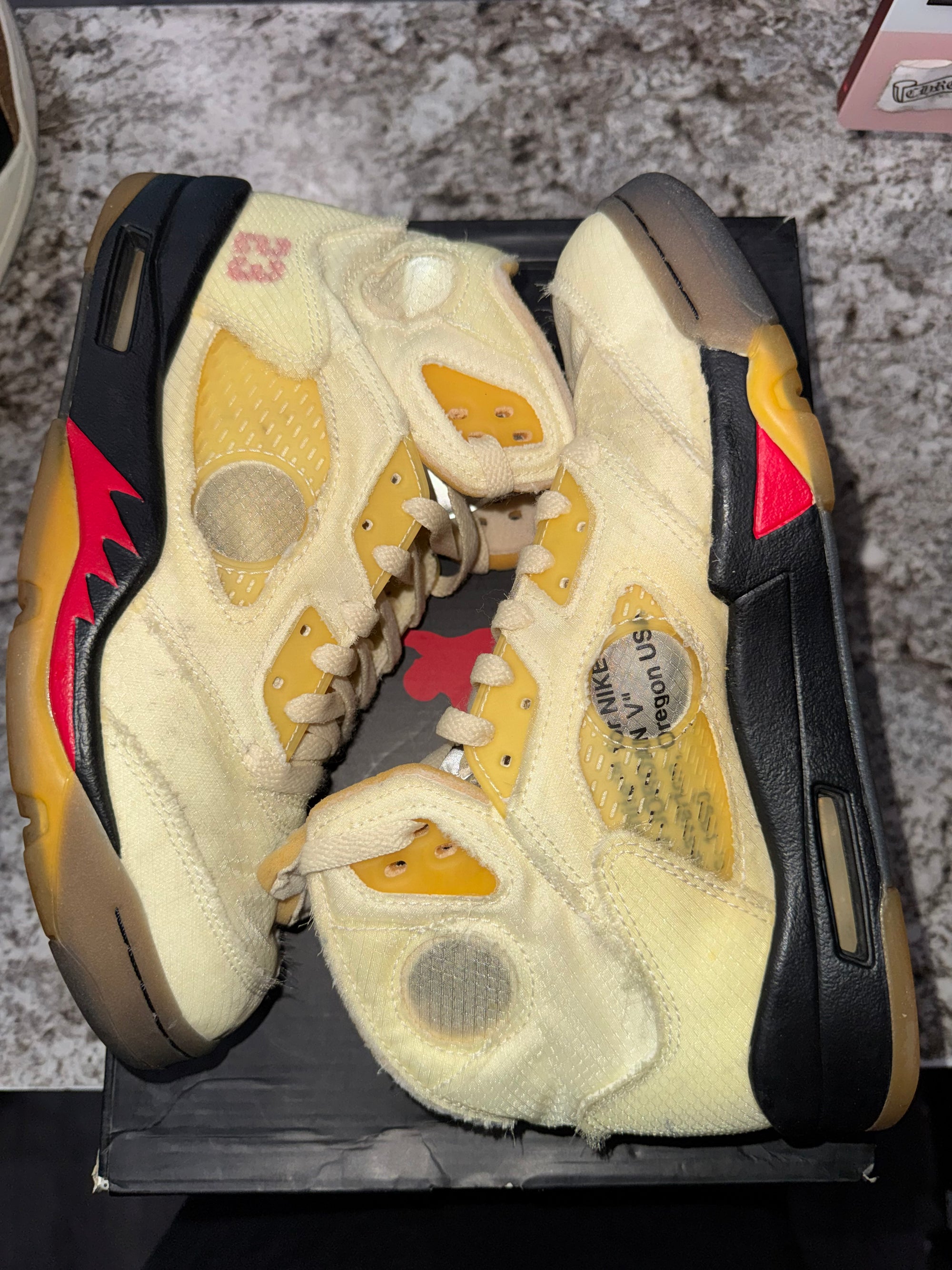Jordan 5 Retro Off-White Sail