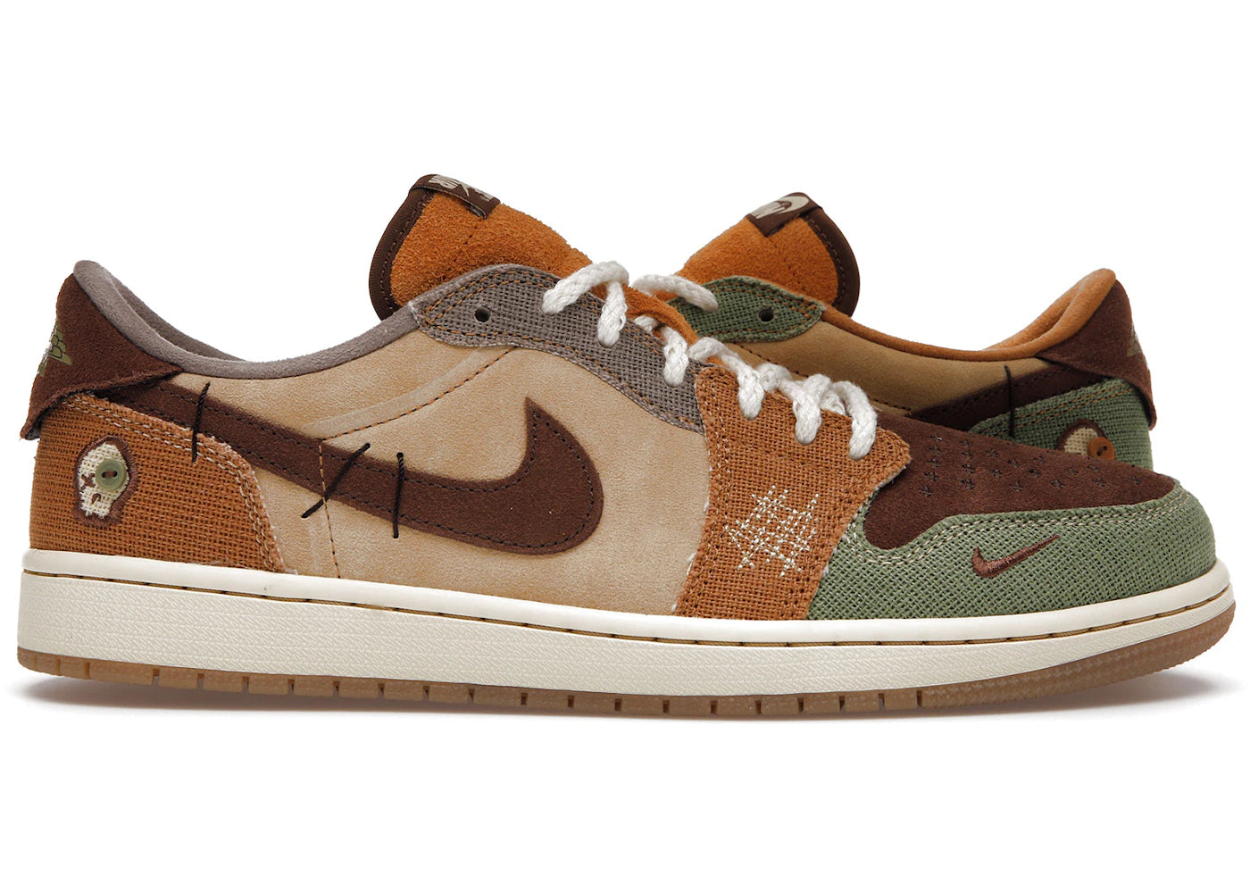 Jordan 1 Retro Low OG Zion Williamson Voodoo (DAMAGED BOX)