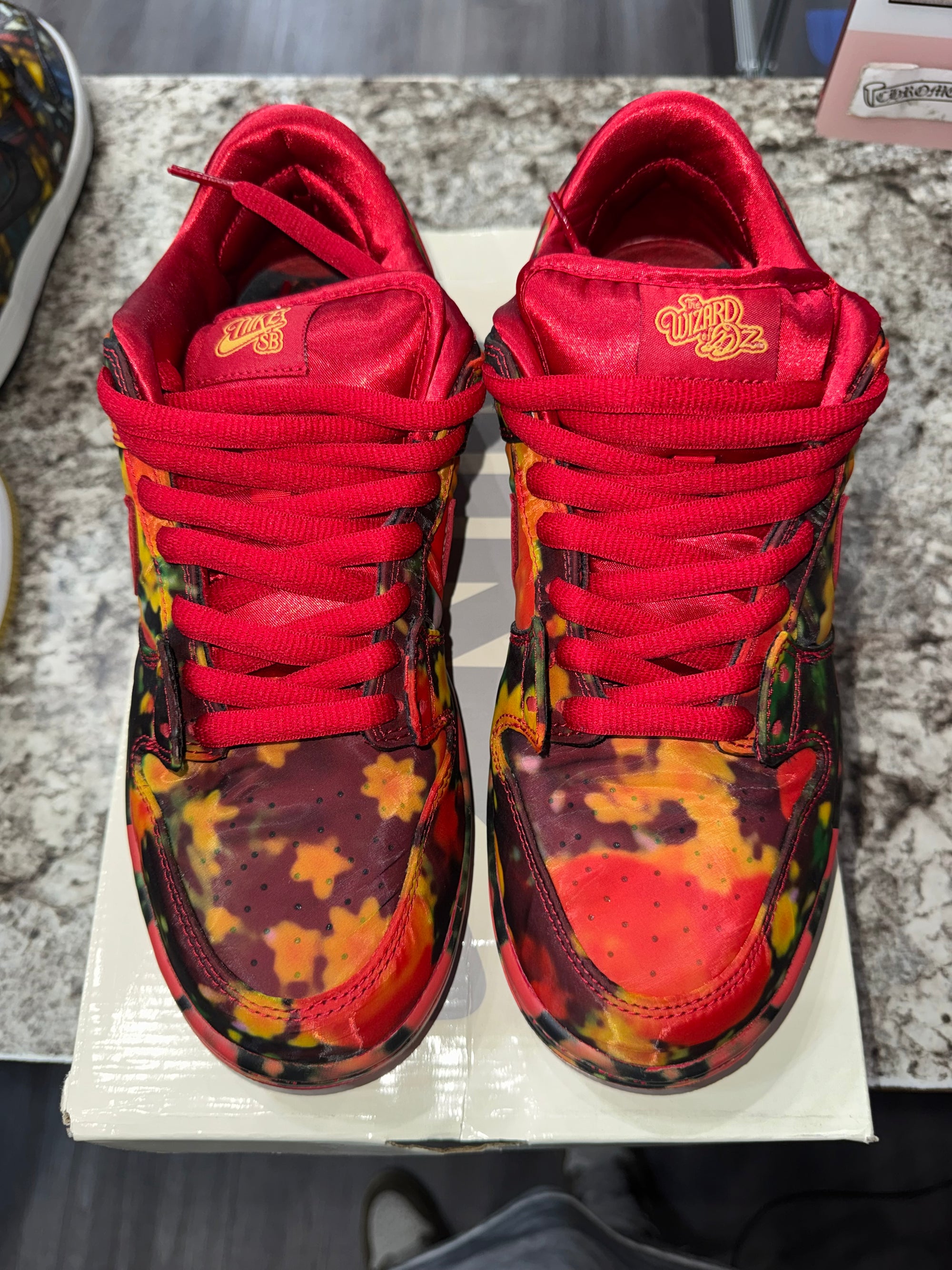 Nike SB Dunk Low The Wizard of Oz Poppy Field