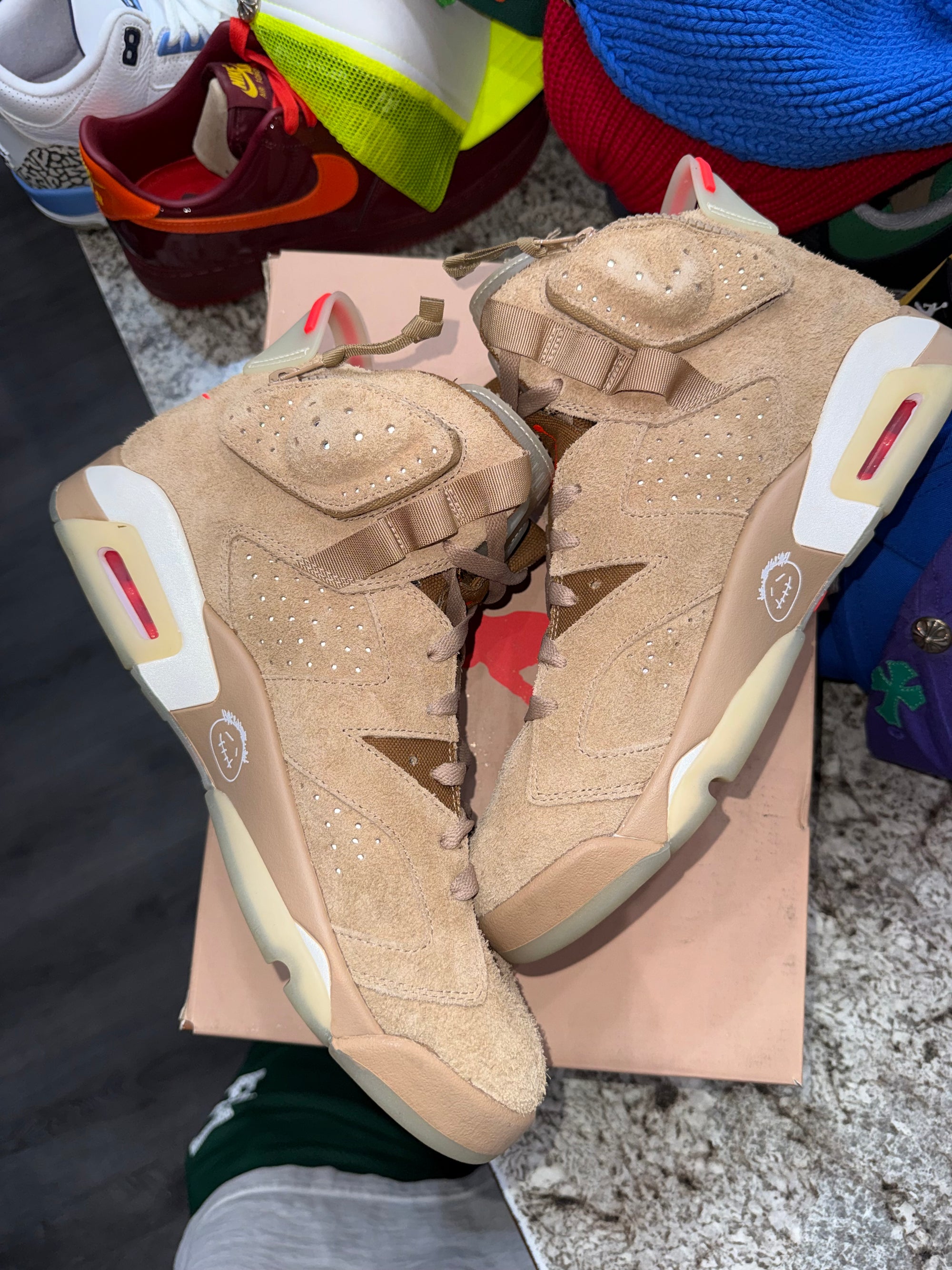Jordan 6 Retro Travis Scott British Khaki