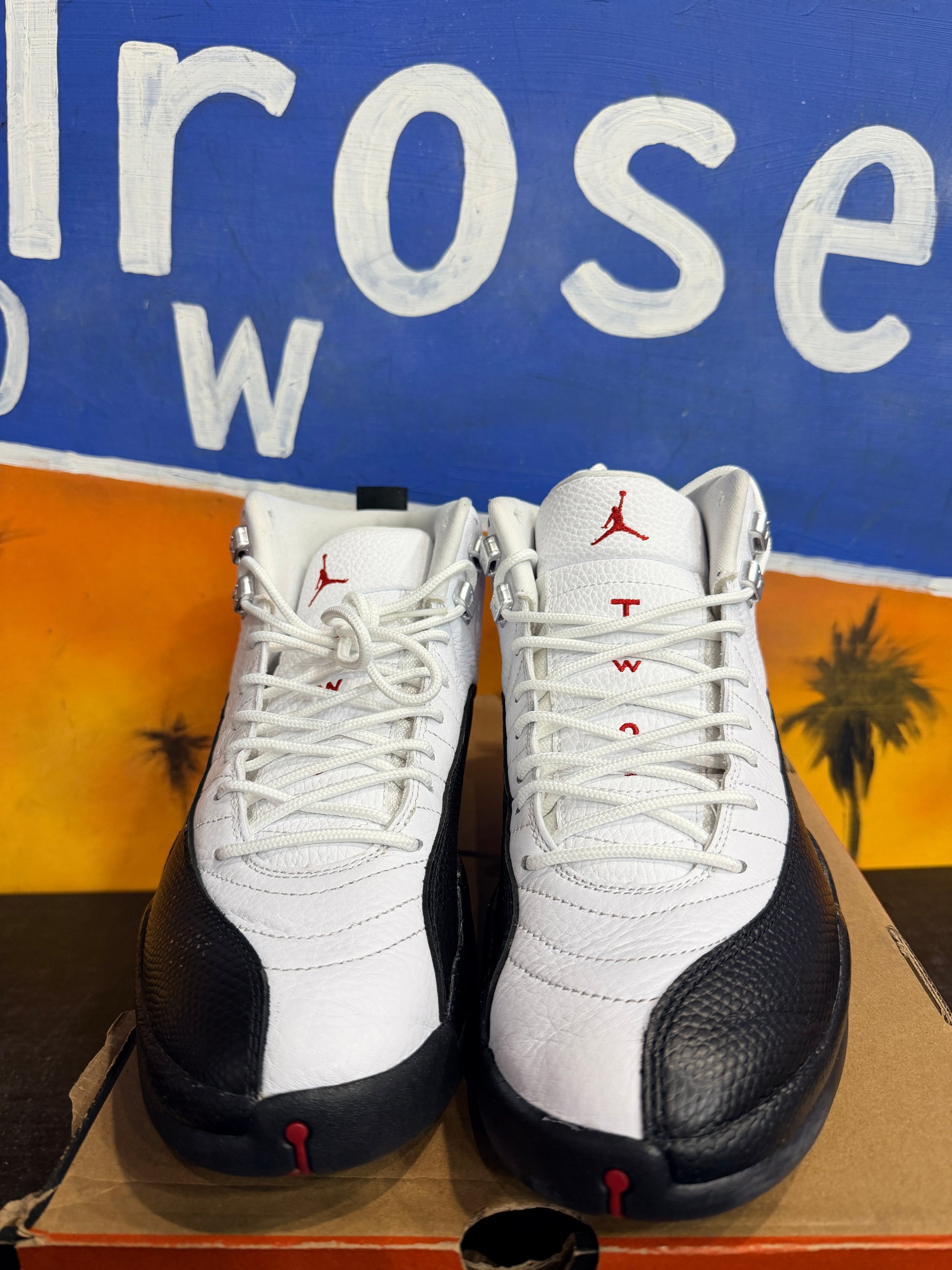 Jordan 12 Retro Taxi Flip