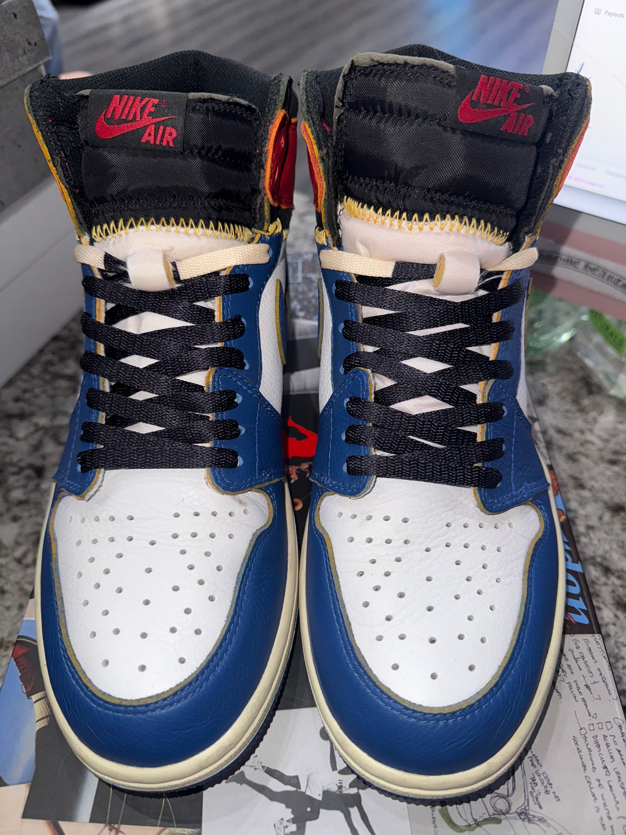Jordan 1 Retro High Union Los Angeles Storm Blue