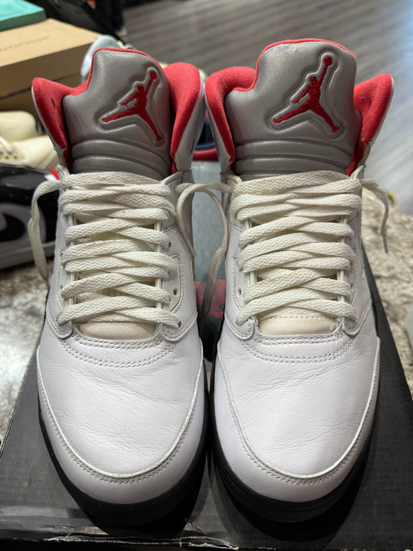 Jordan 5 Retro Fire Red Silver Tongue (2020)