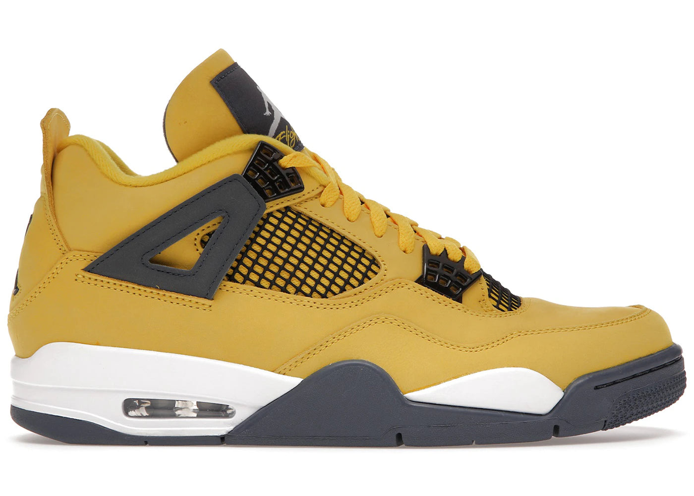 Jordan 4 Retro Lightning (2021) (DISCOLORED) (DAMAGED BOX)