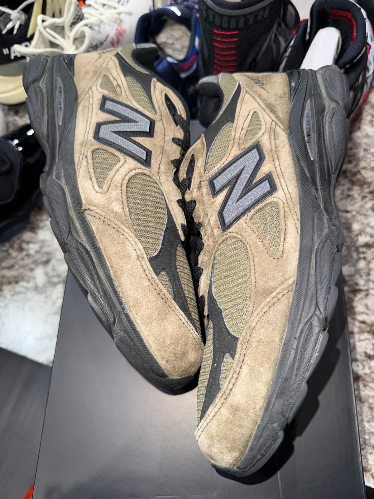 New Balance 990v3 MiUSA JJJJound Brown Black