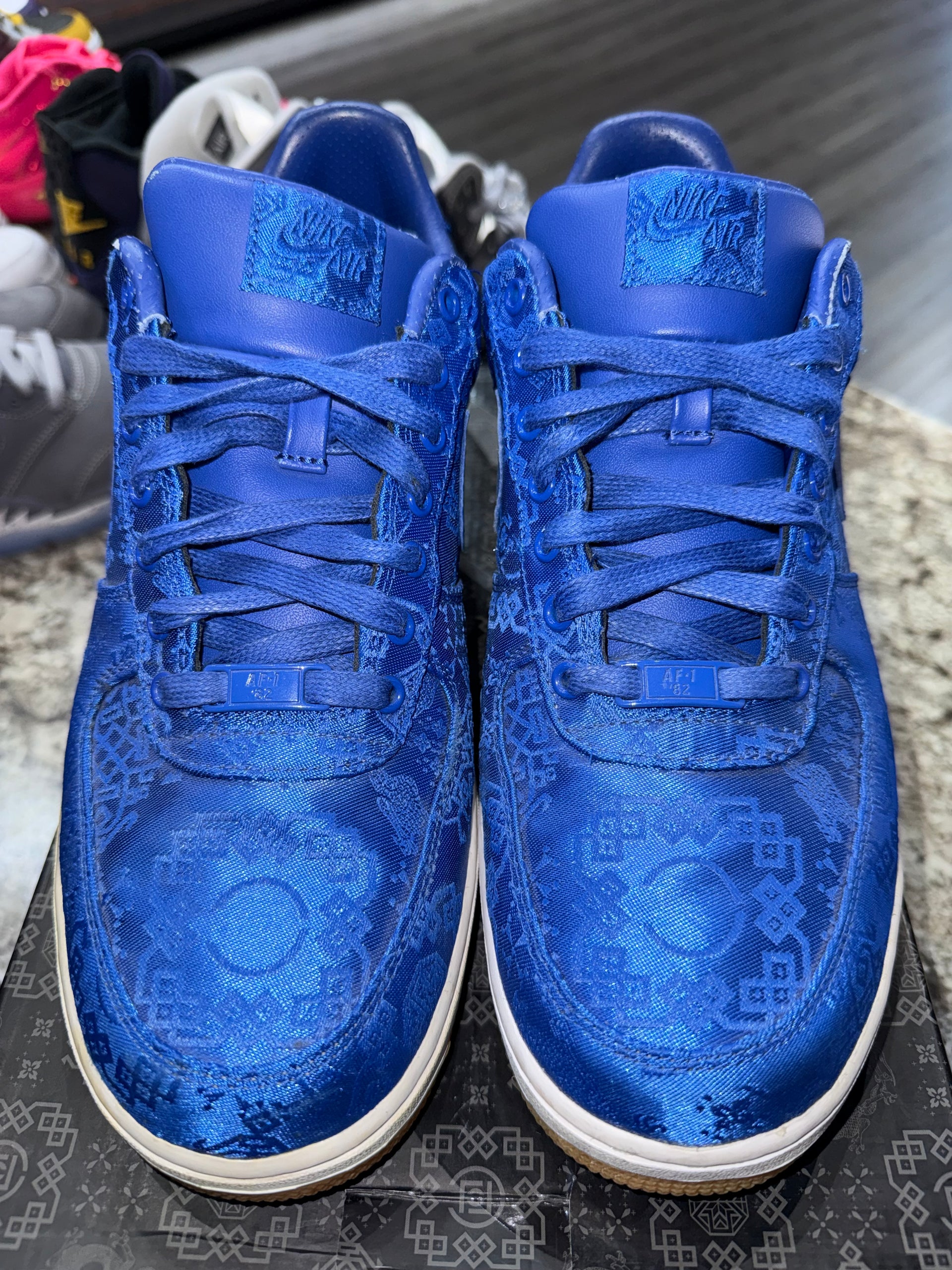 Nike Air Force 1 Low CLOT Blue Silk