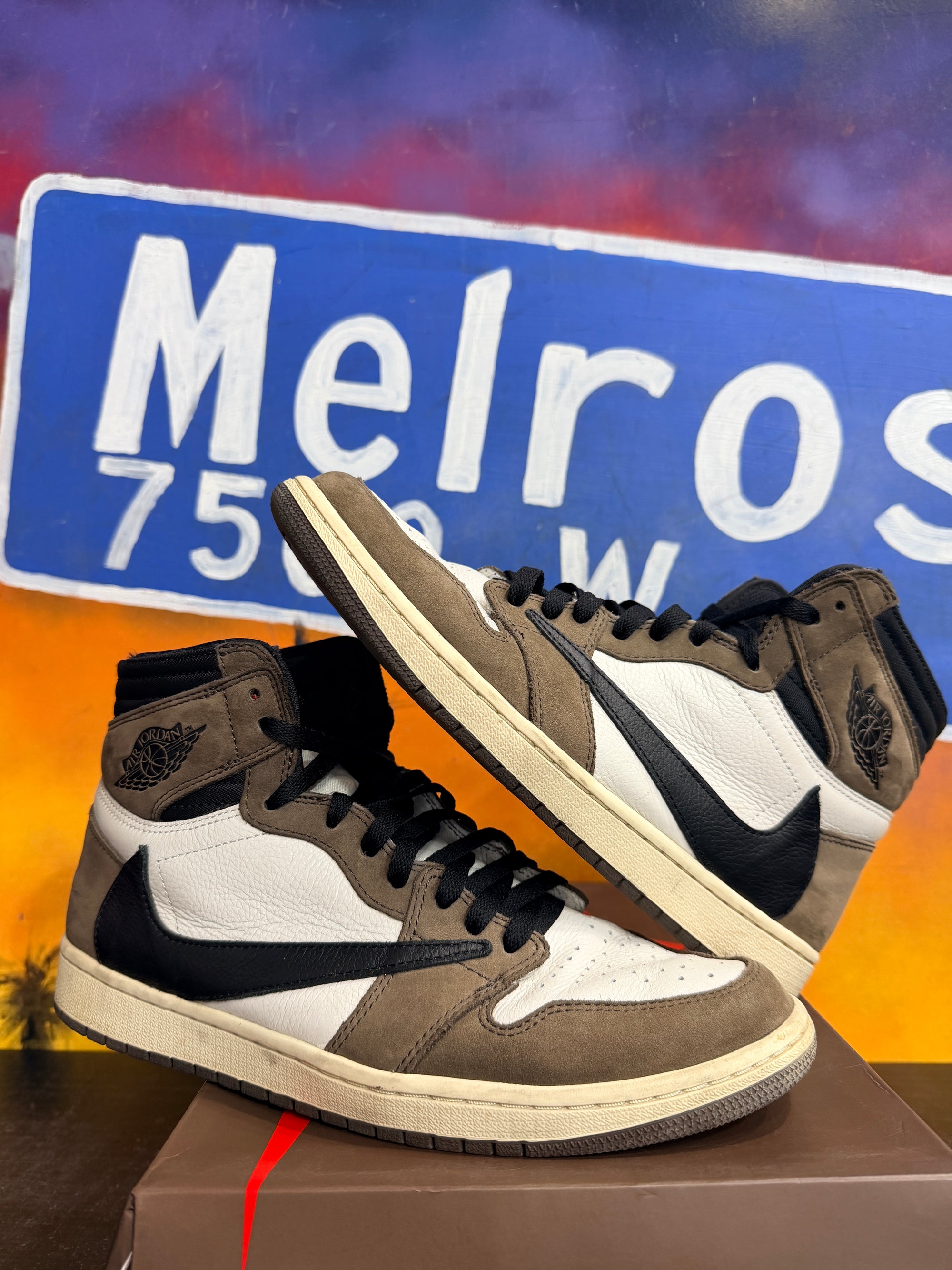 Jordan 1 Retro High OG SP Travis Scott Mocha