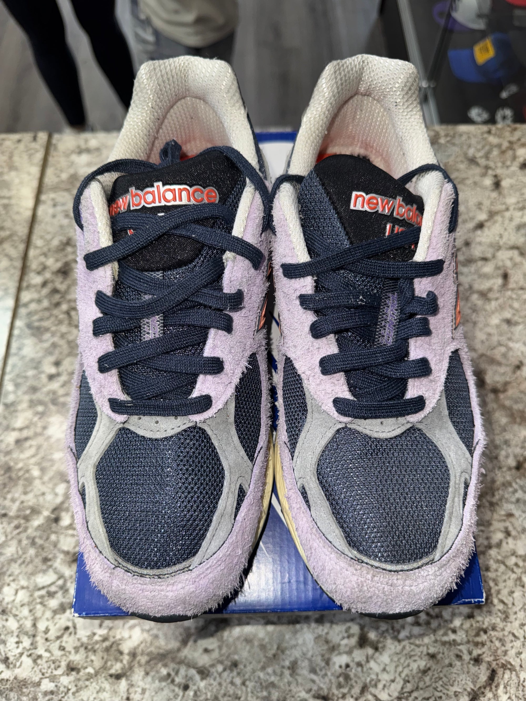 New Balance 990v3 MiUSA Teddy Santis Raw Amethyst