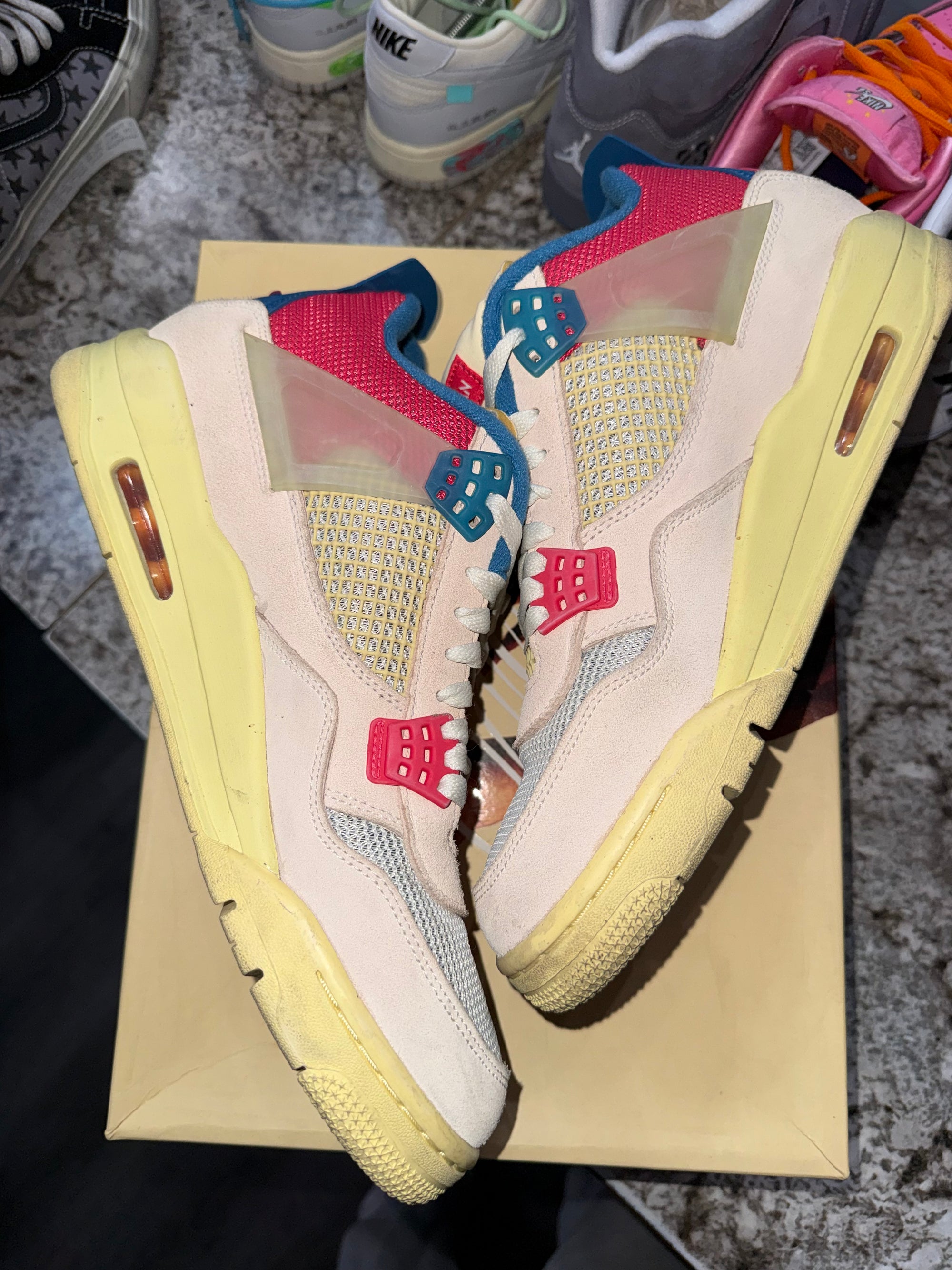 Jordan 4 Retro Union Guava Ice