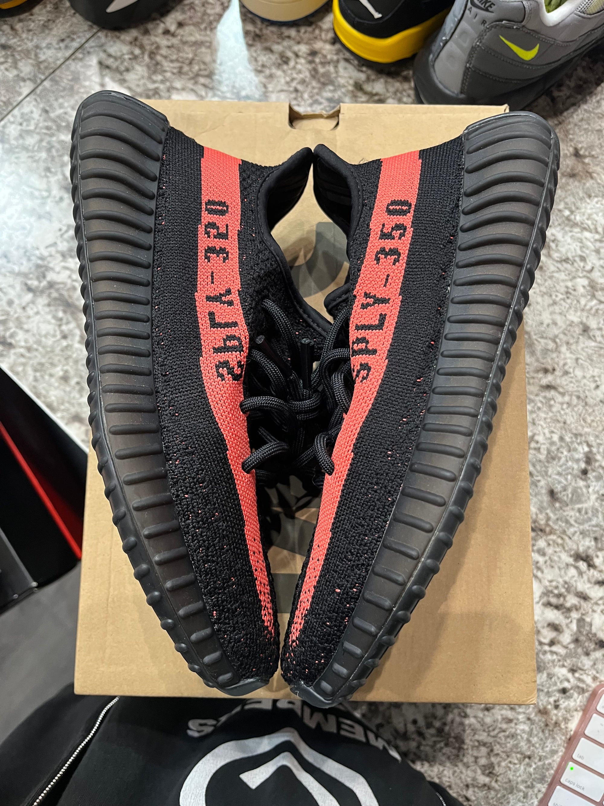 adidas Yeezy Boost 350 V2 Core Black Red