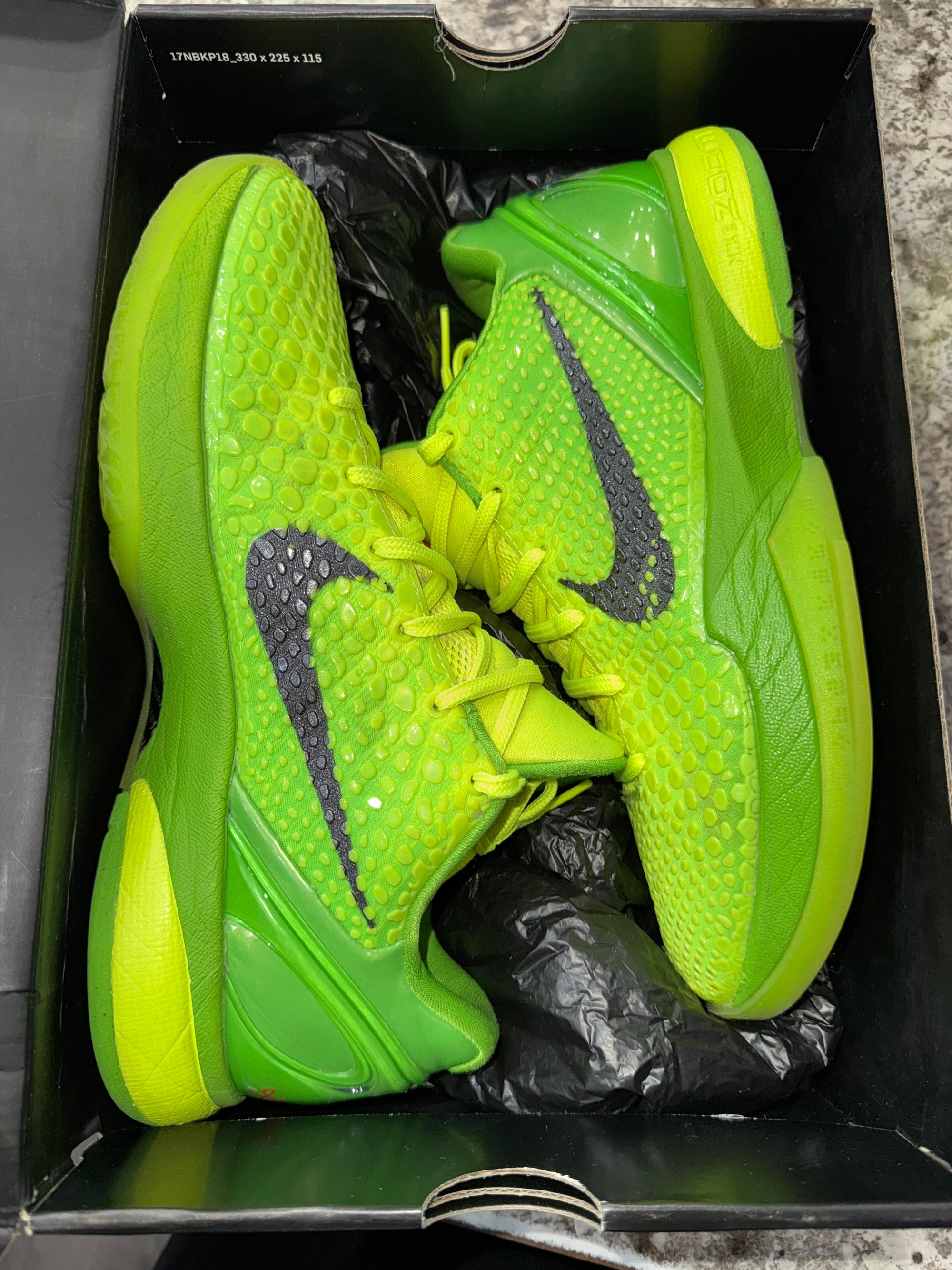 Nike Kobe 6 Protro Grinch (2020)