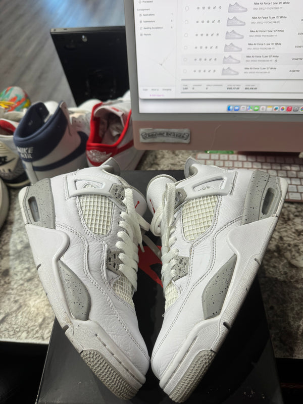 Jordan 4 Retro White Oreo (2021) (GS)