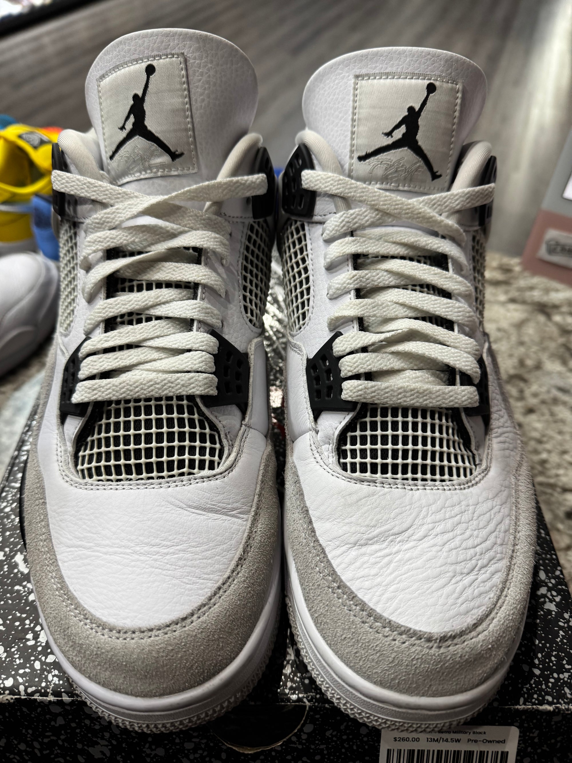 Jordan 4 Retro Military Black