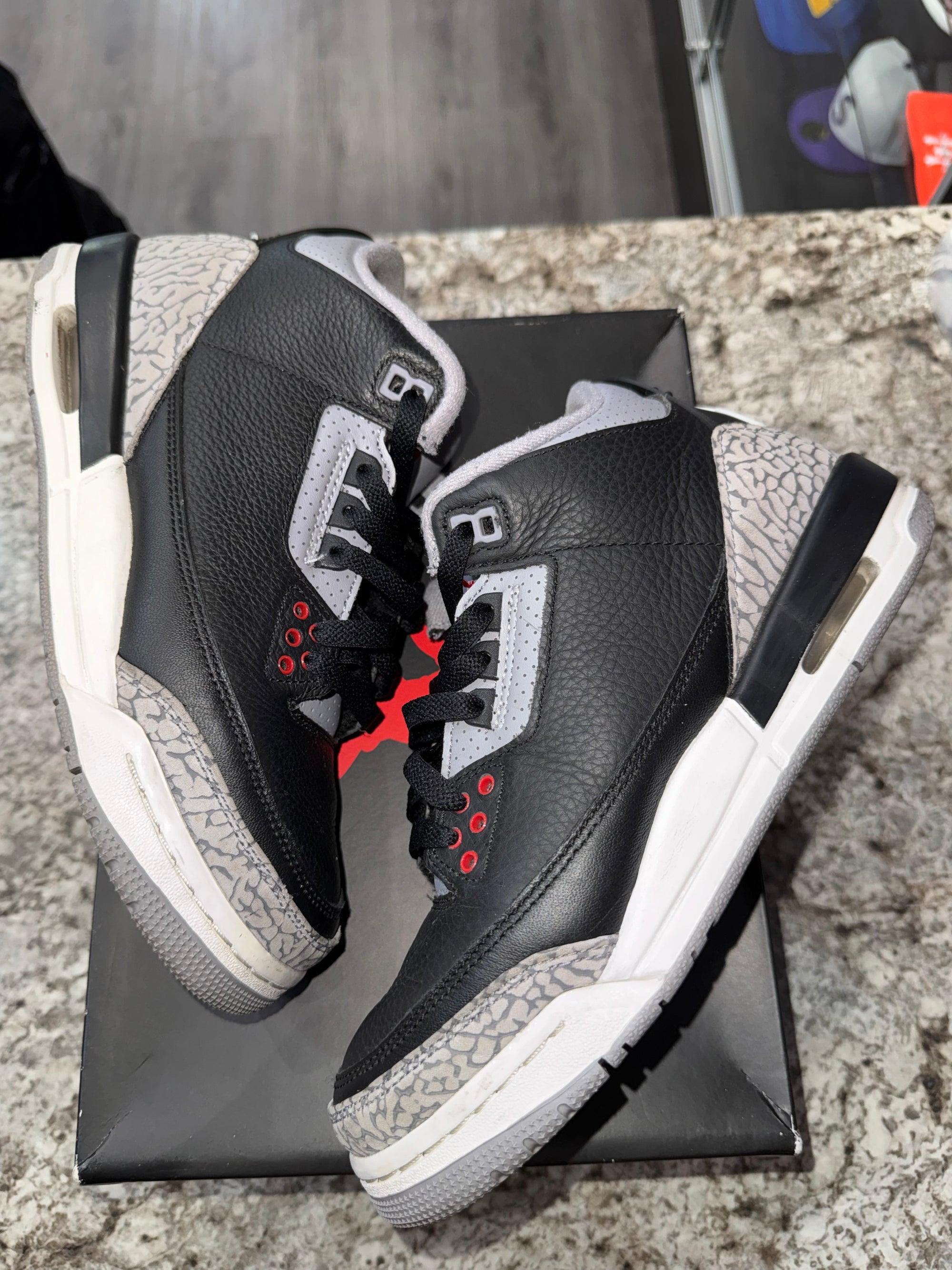 Jordan 3 Retro Black Cement (2024) (GS)
