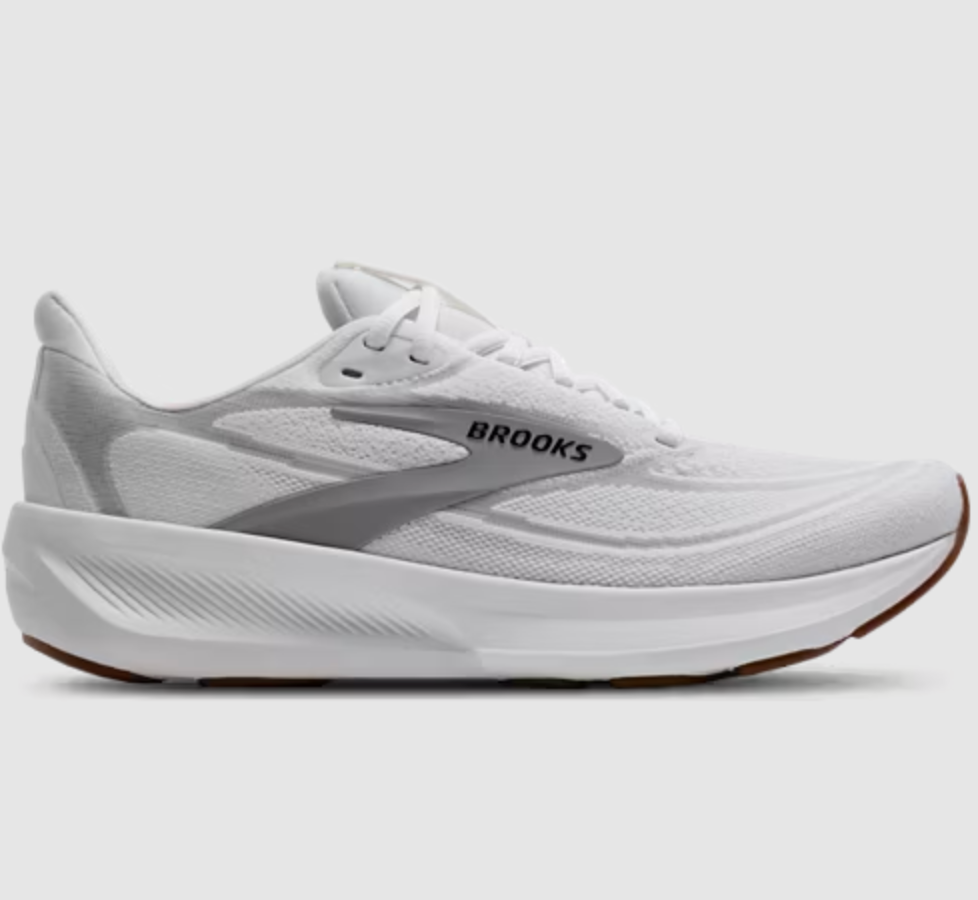 Brooks White/Grey/Black