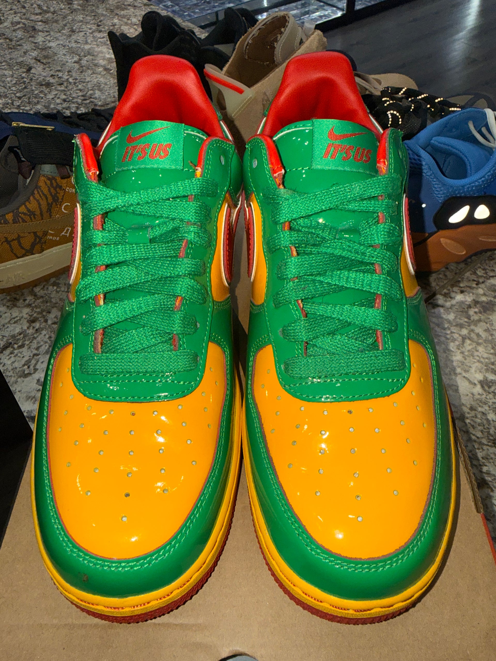 Nike Air Force 1 Low Lil Yachty Concrete Boys Lucky Green