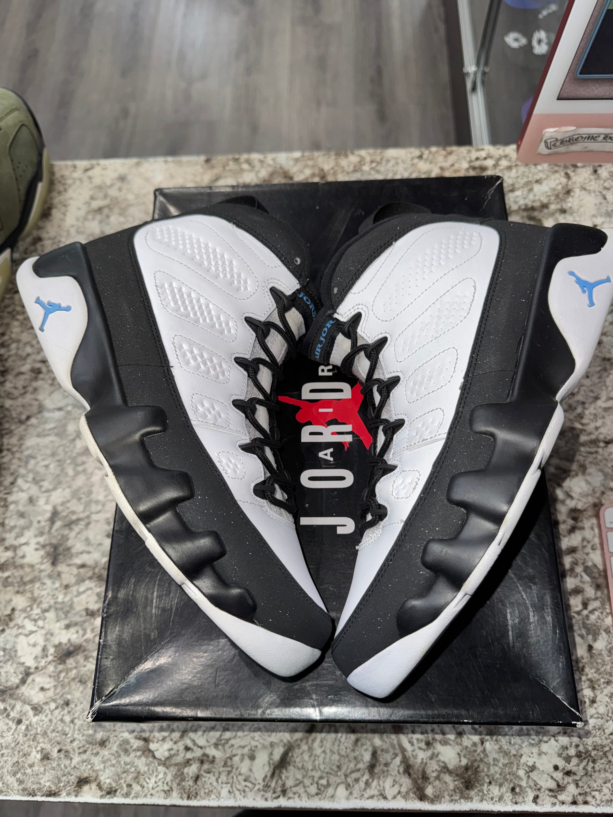 Jordan 9 Retro University Blue