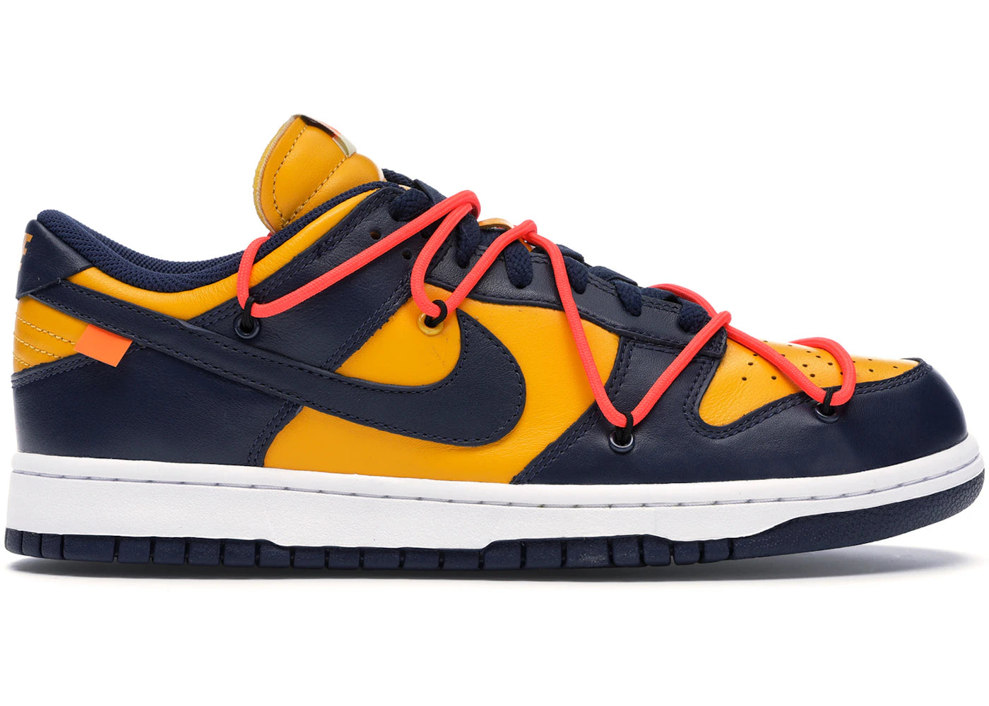 Nike Dunk Low Off-White University Gold (DAMAGED BOX)