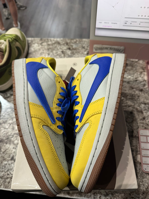 Jordan 1 Retro Low OG SP Travis Scott Canary (Women's)