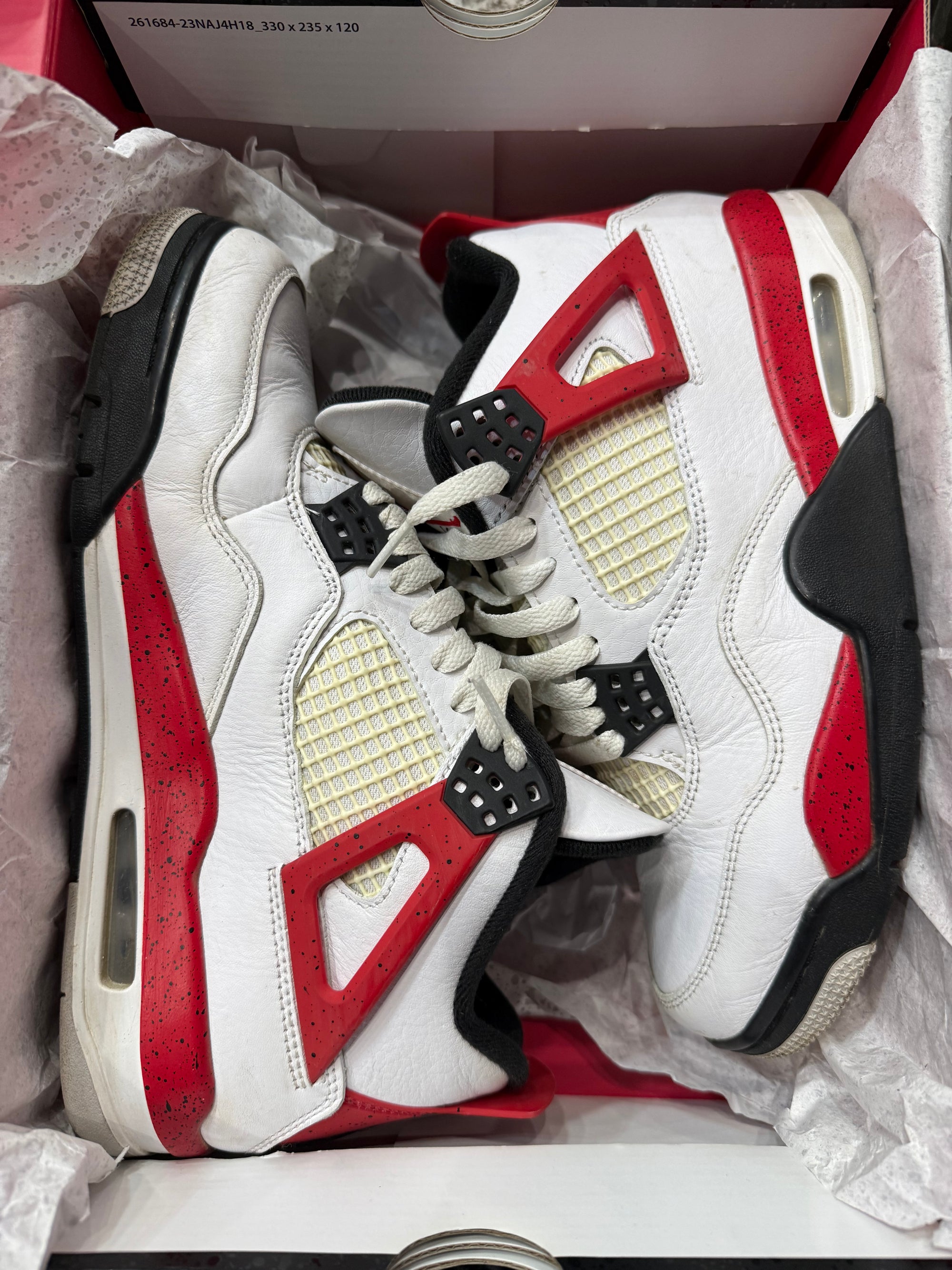 Jordan 4 Retro Red Cement