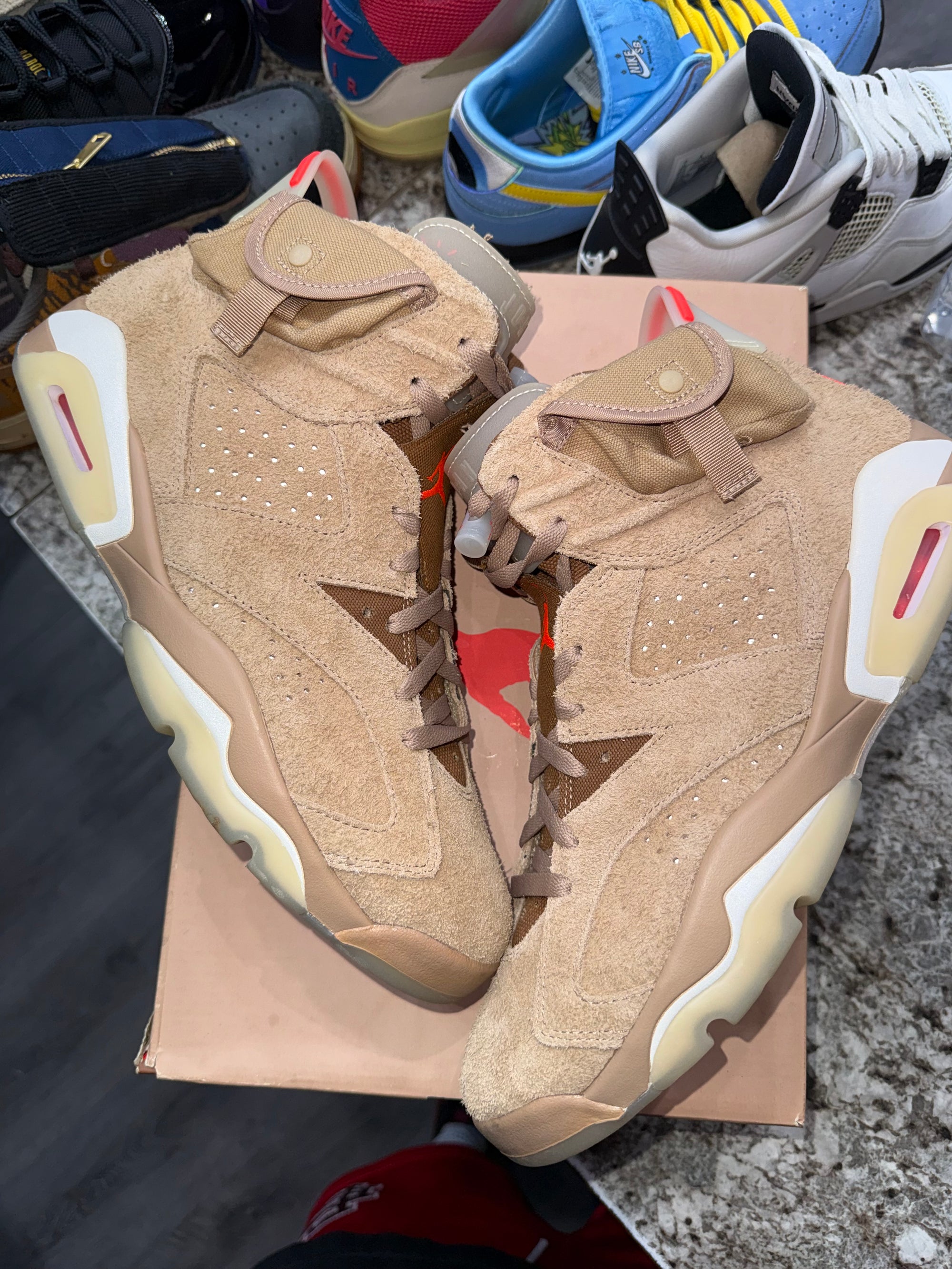 Jordan 6 Retro Travis Scott British Khaki