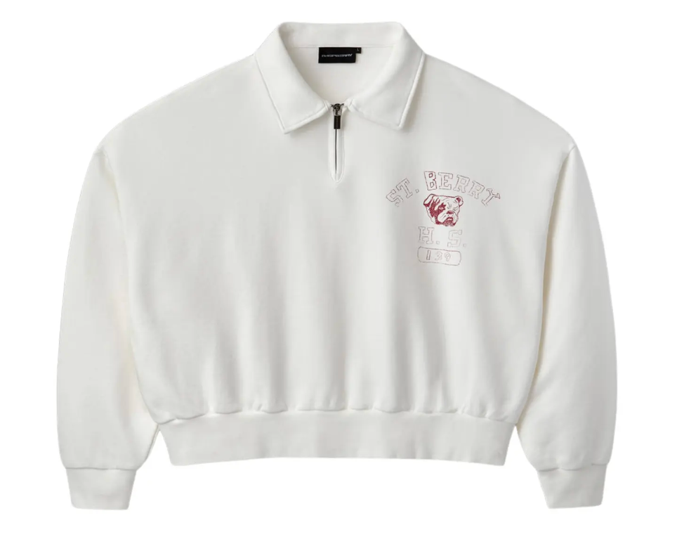 GV Gallery RB Half Zip 'White'