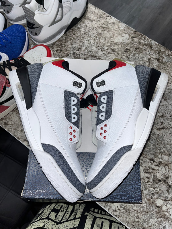 Jordan 3 Retro SE Fire Red Denim (2020)