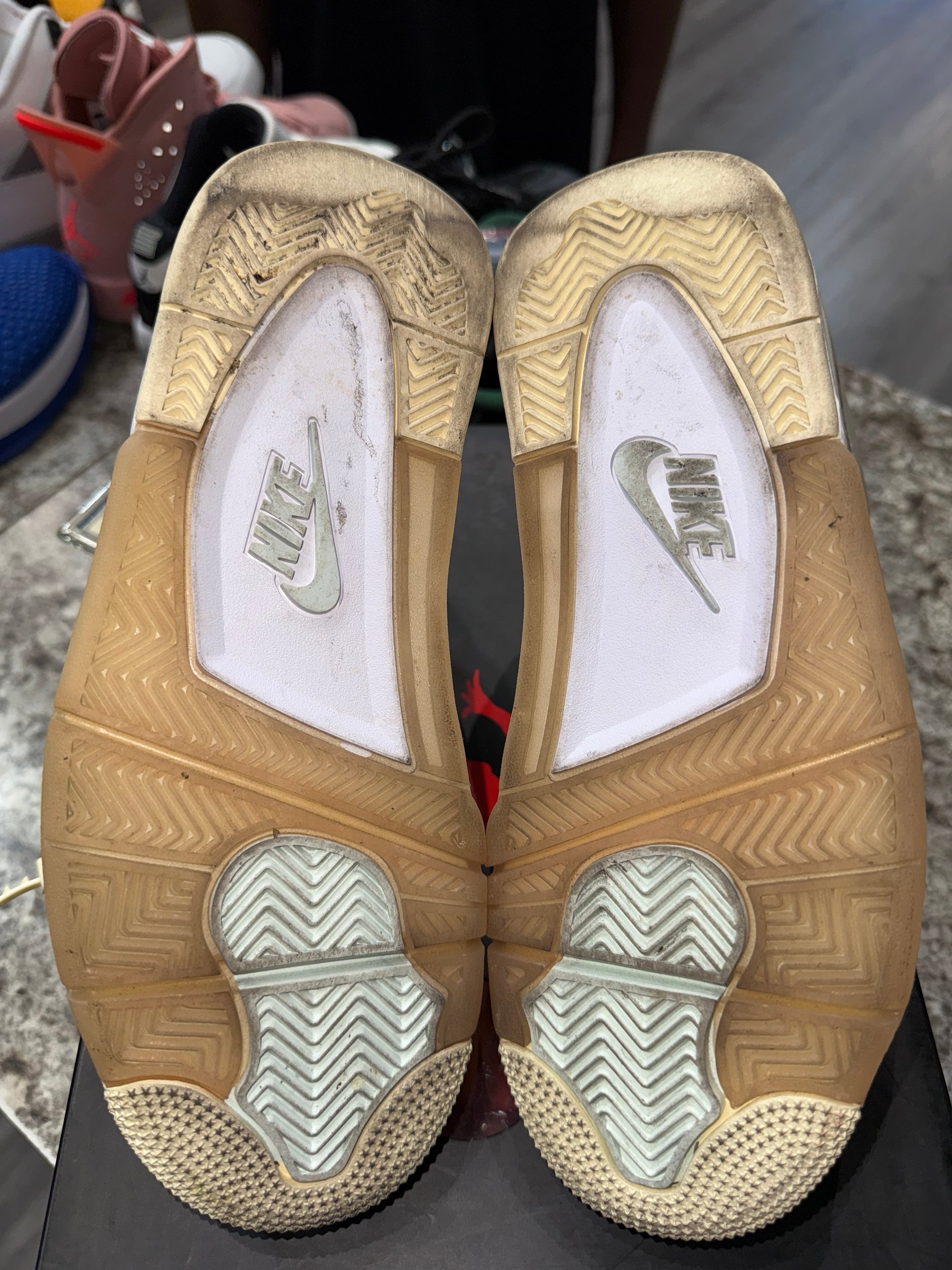 Jordan 4 Retro Off-White Sail (Women's)