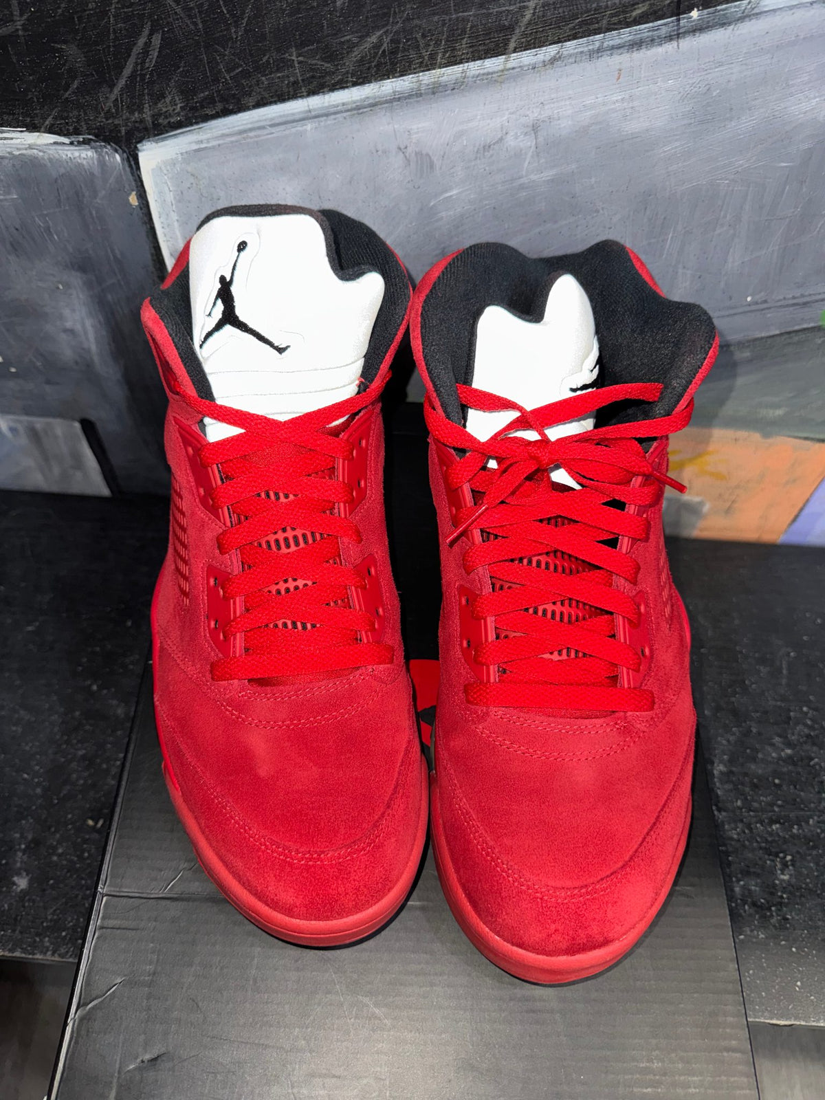 Jordan 5 Retro Red Suede