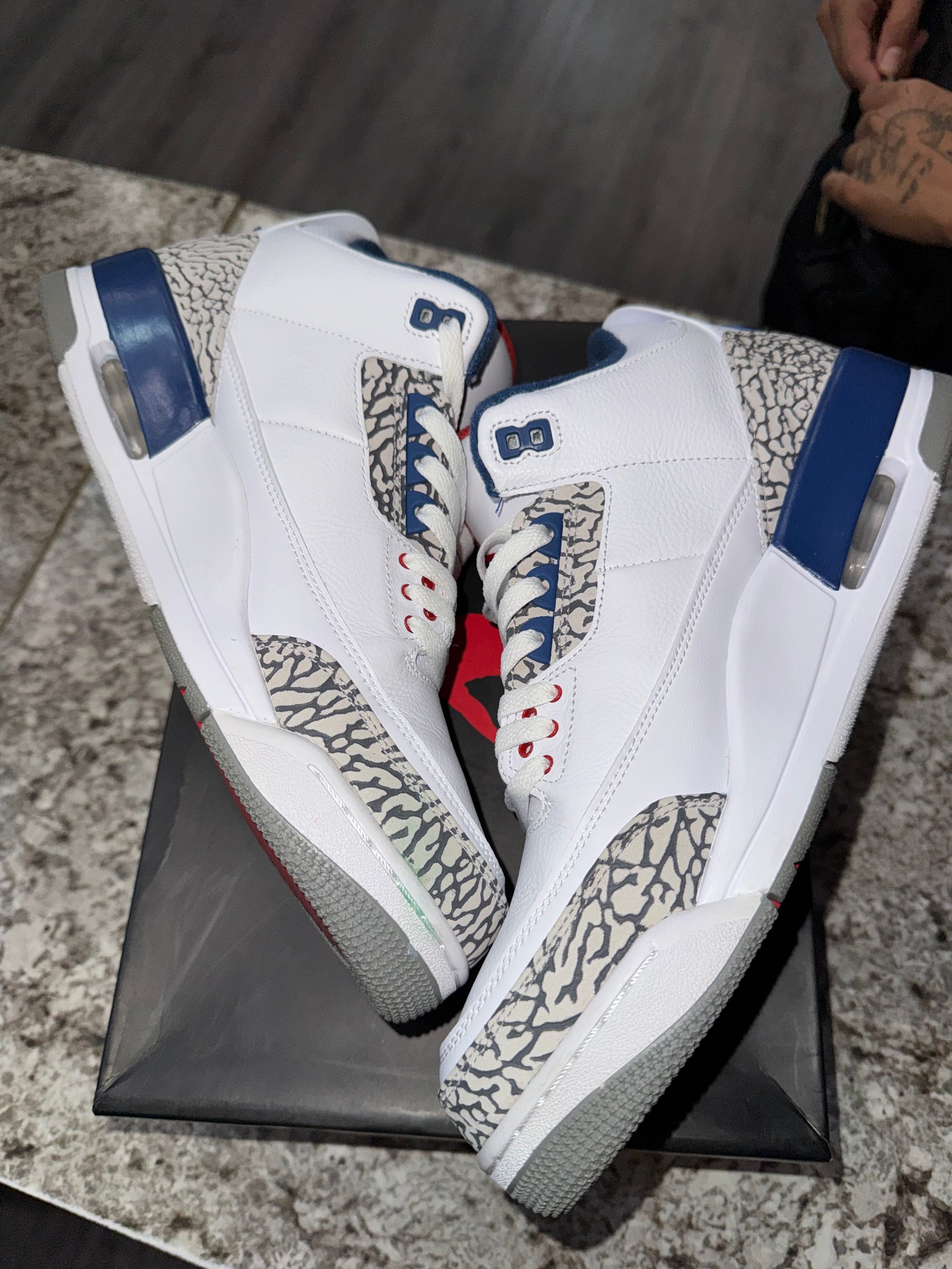 Jordan 3 Retro True Blue (2016)