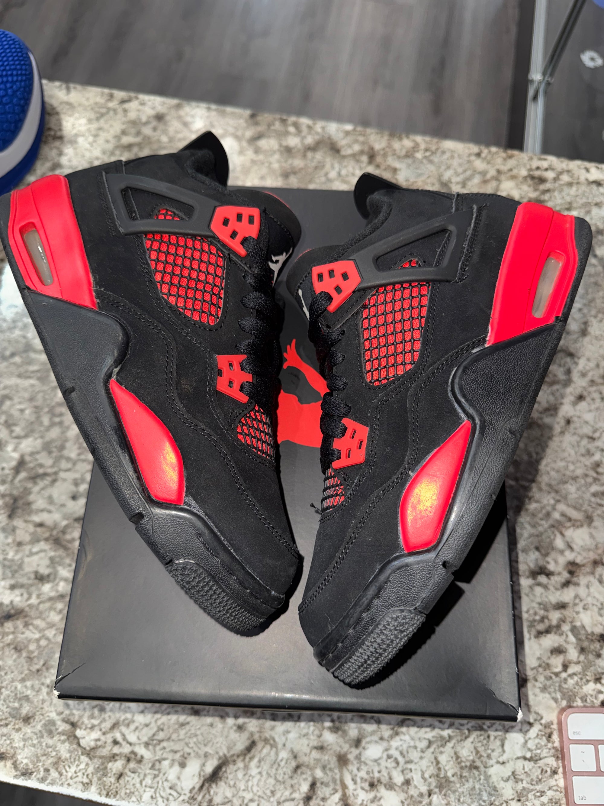 Jordan 4 Retro Red Thunder (GS)