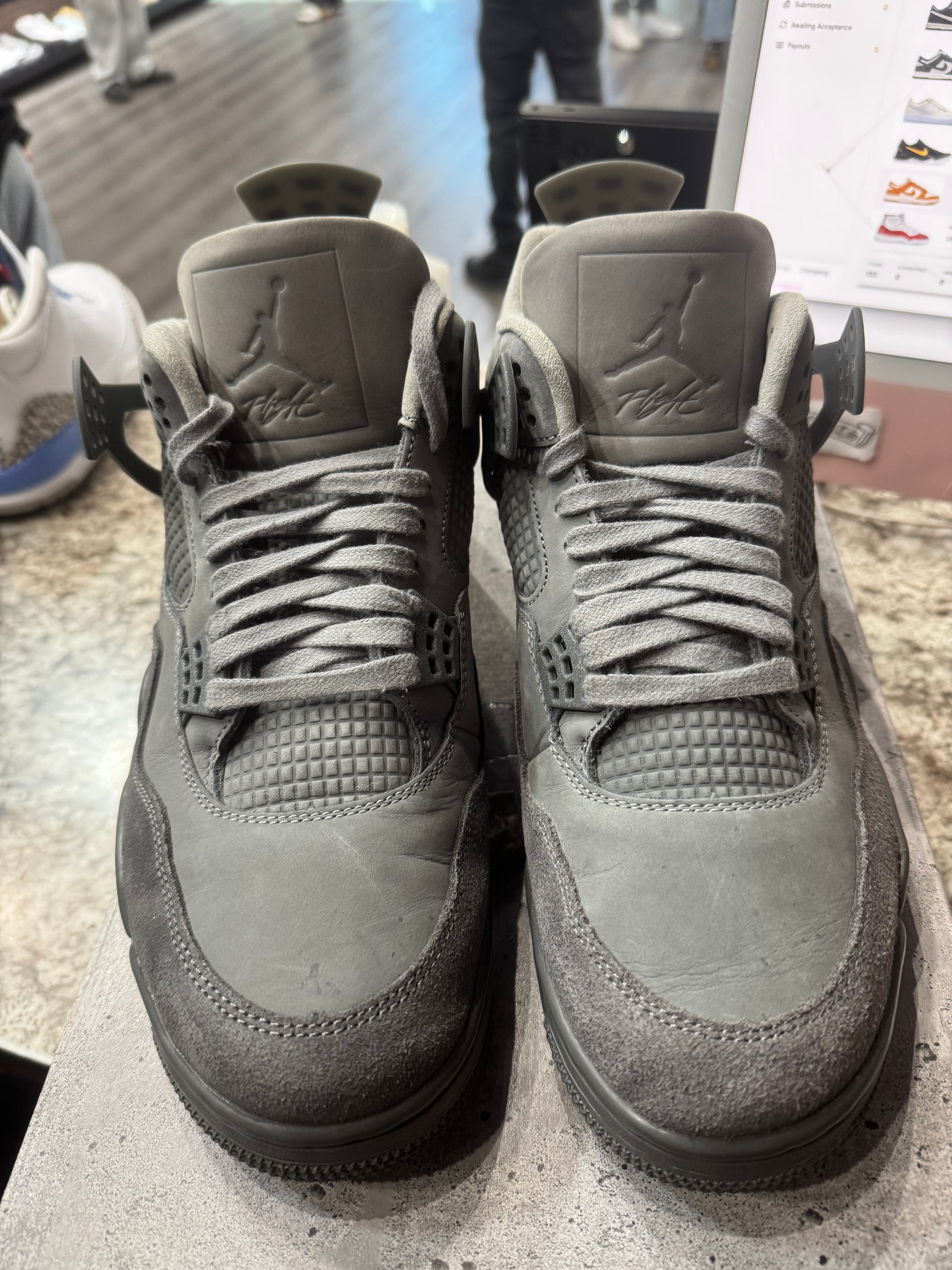 Jordan 4 Retro SE Paris Olympics Wet Cement (DAMAGED BOX)