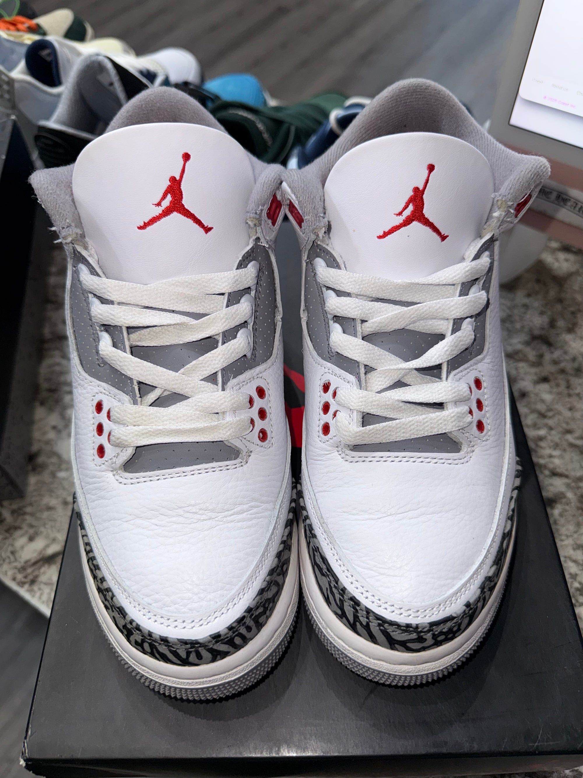 Jordan 3 Retro Fire Red (2022) (GS)
