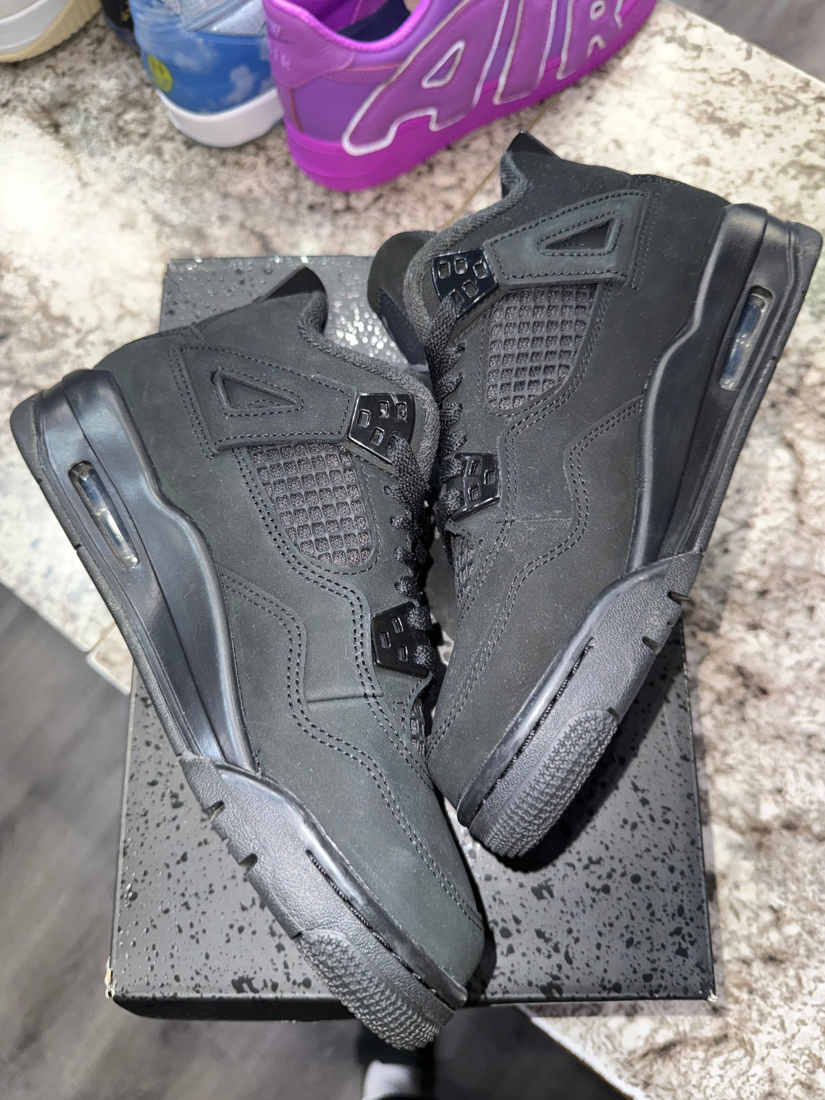 Jordan 4 Retro Black Cat (2025) (GS)