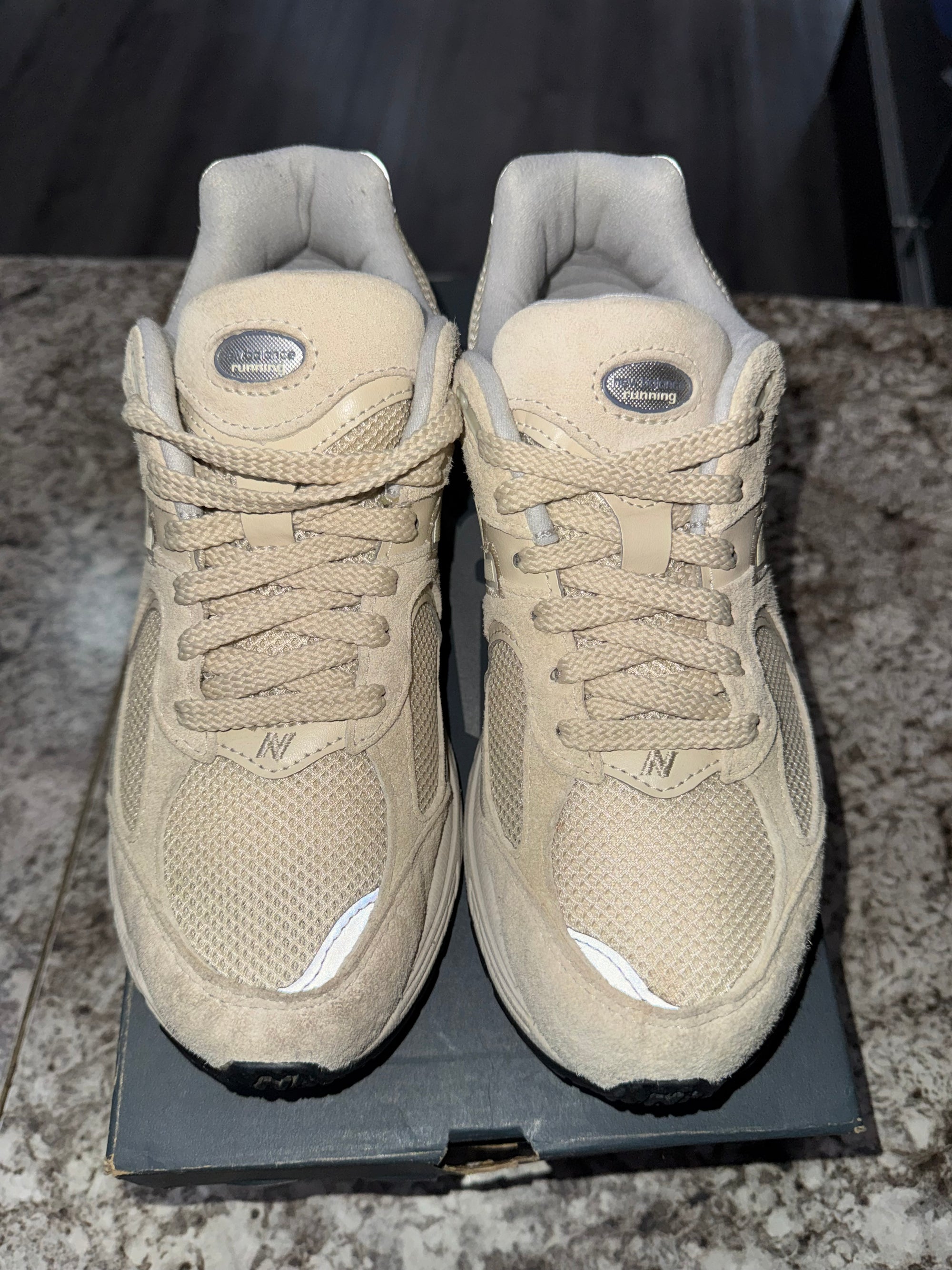 New Balance 2002R Bone Light Aluminum